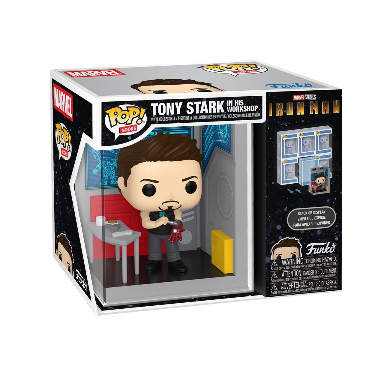 Funko Pop! Marvel Comics - Tony Stark's Garage - Vinyl Collectible Figure