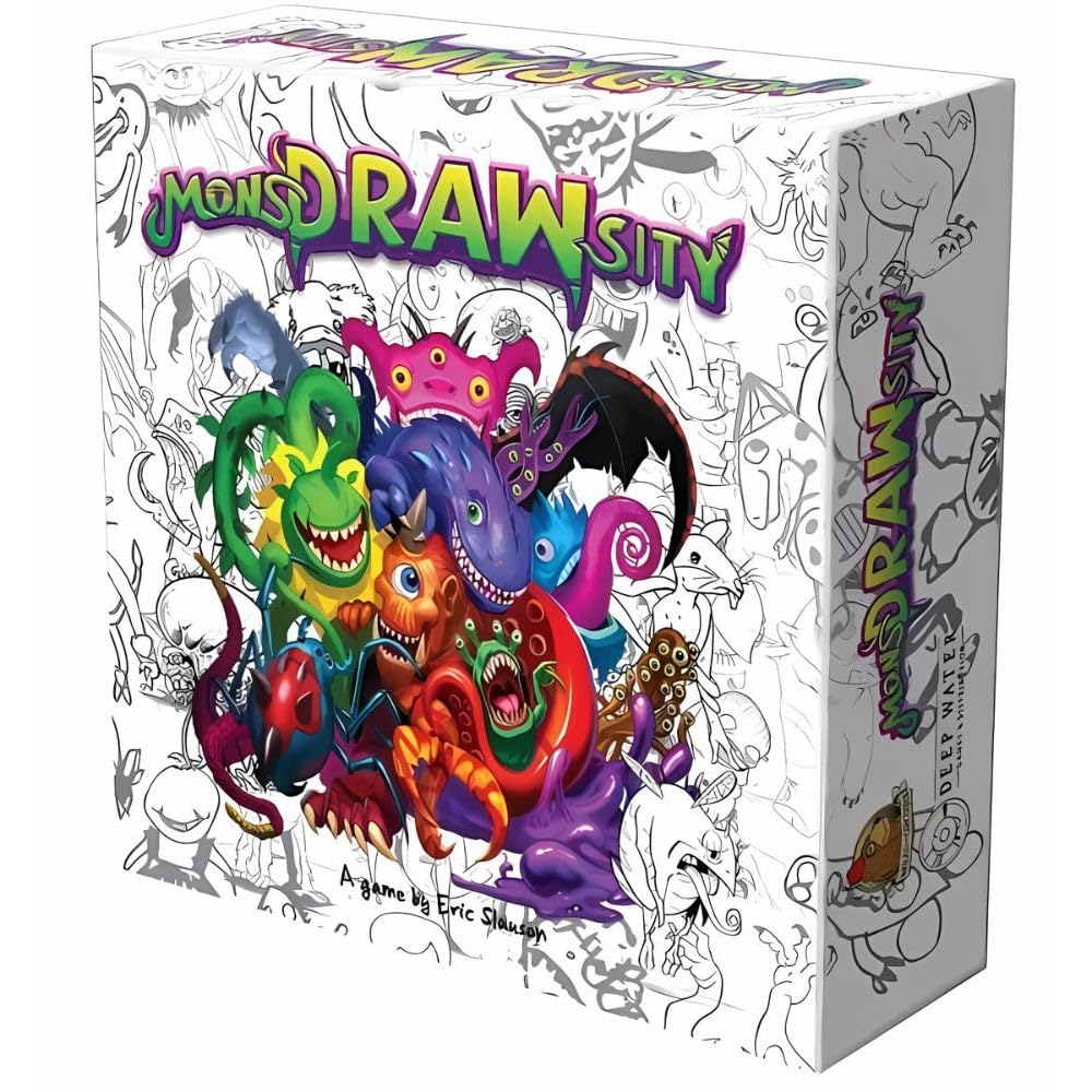 Deep Water Games MonsDRAWsity Drawing Party Game 1