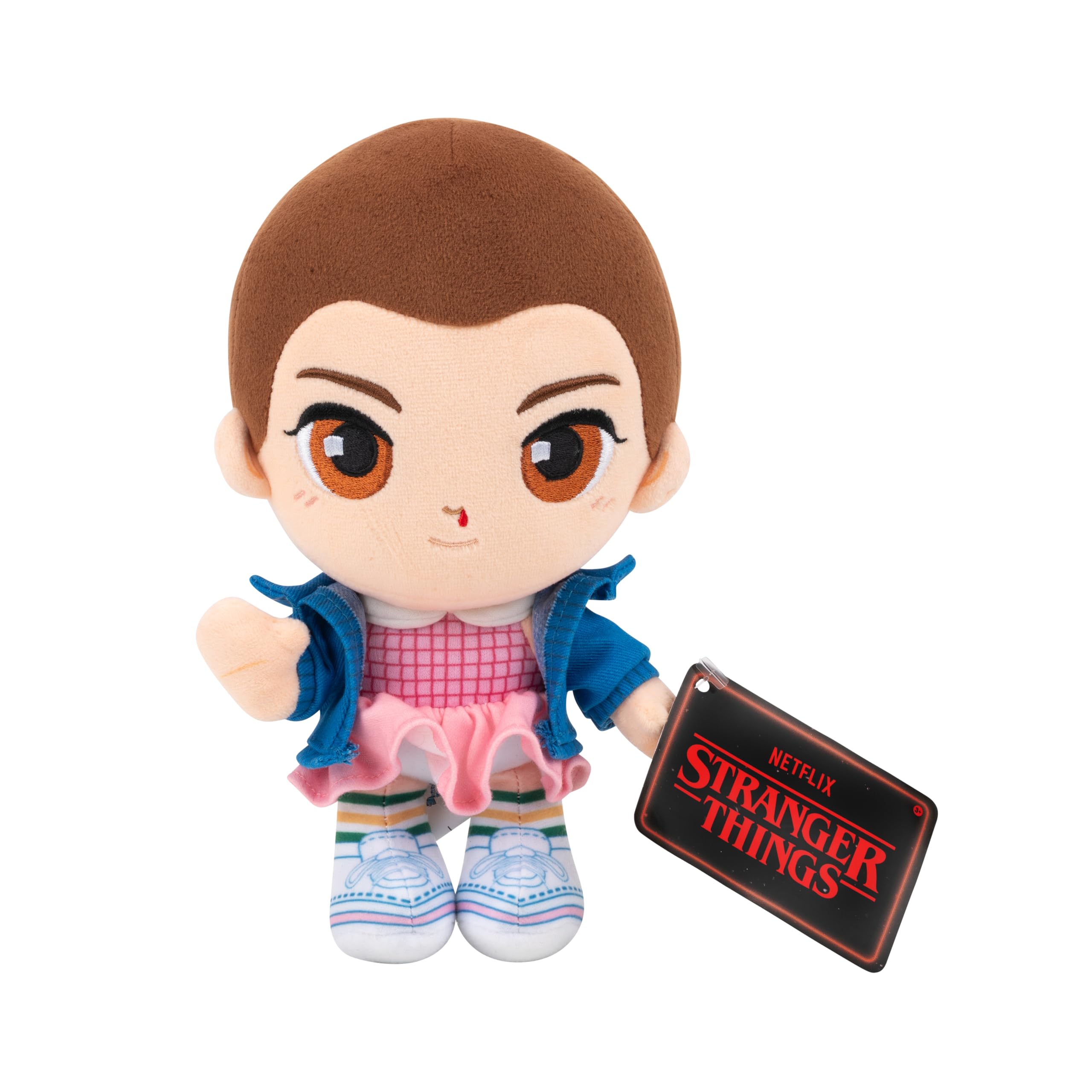 Stranger Things Eleven Plush - 8-Inch Soft Plush with Special Embroidery 4