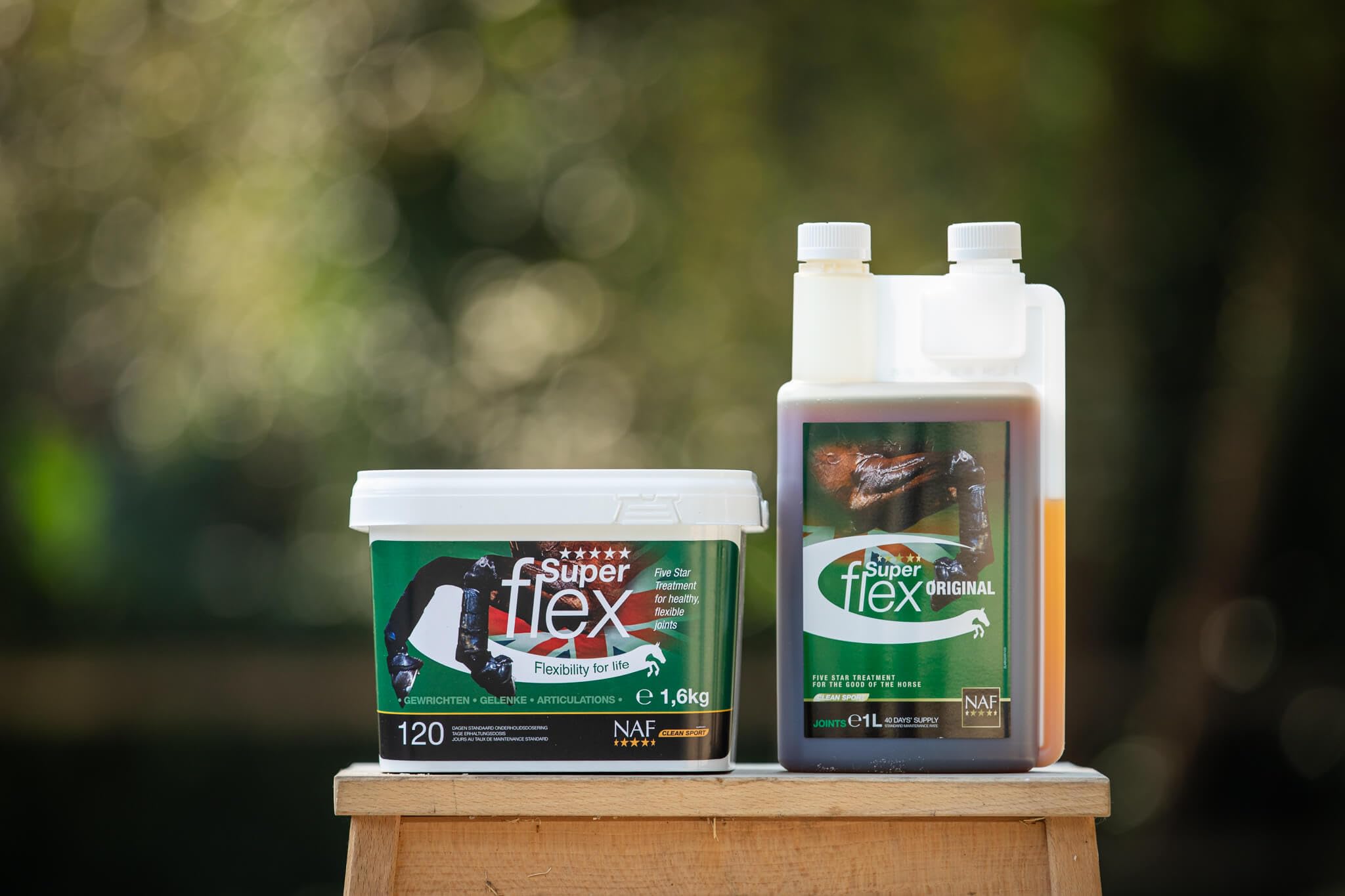 NAF Five Star Superflex Joint Supplement for Horses - 1.6kg Powder | High Glucosamine & MSM 3