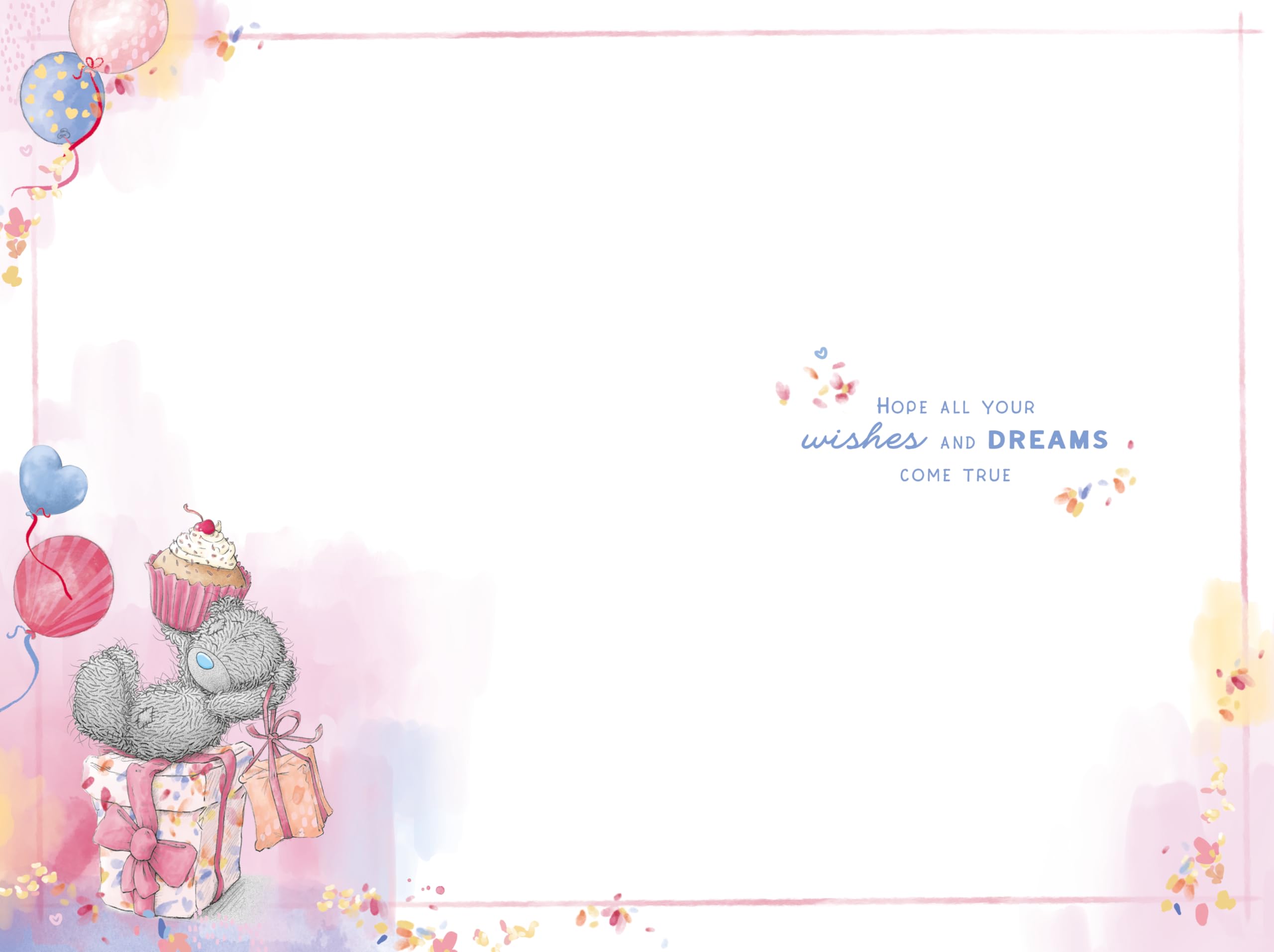 Me To You Tatty Teddy Fabulous Sister Luxury Gold Foil Birthday Card | 6 x 9 inches 2