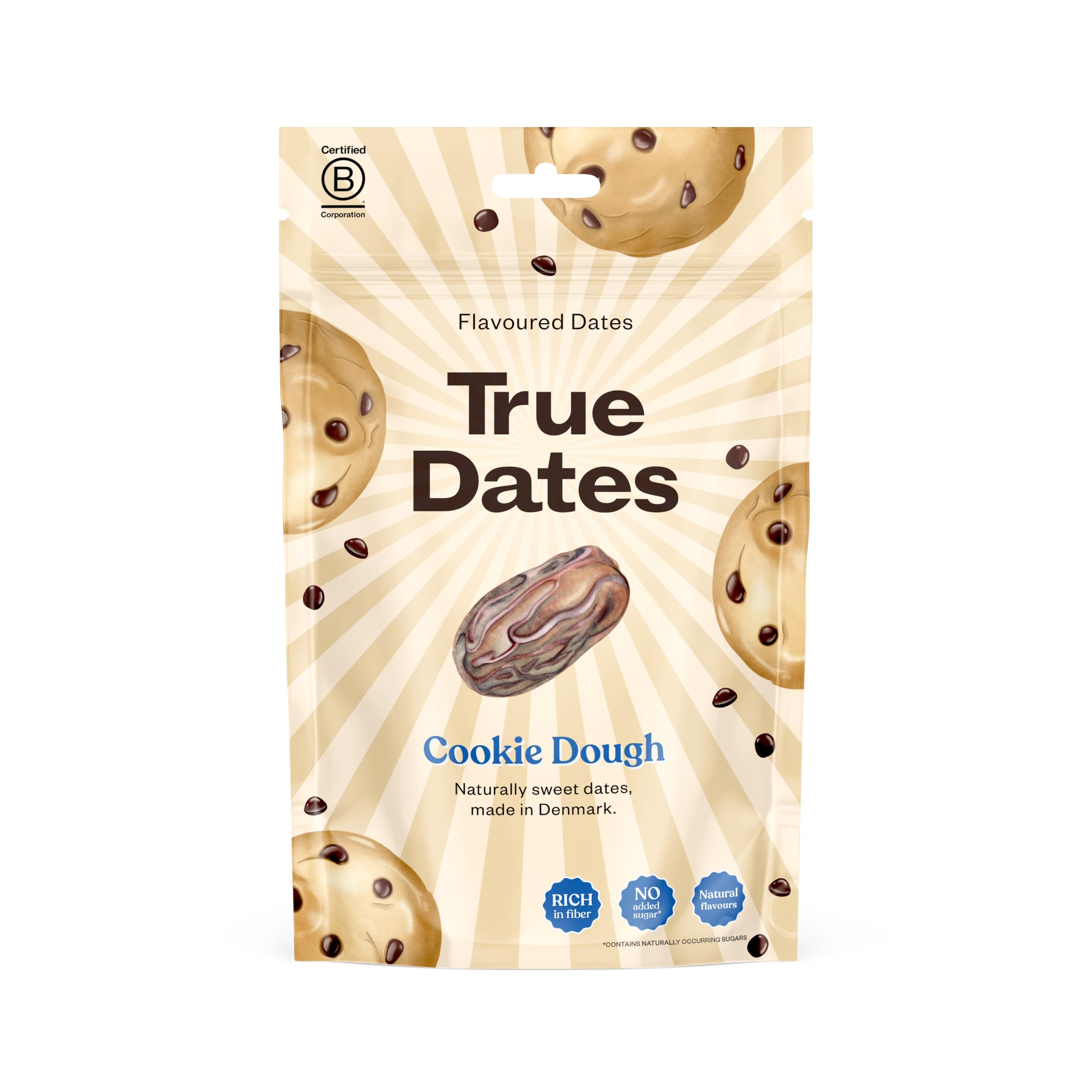 True Dates Cookie Dough - Naturally Flavoured Sweet Dates | Vegan, No Added Sugar | 100g 1