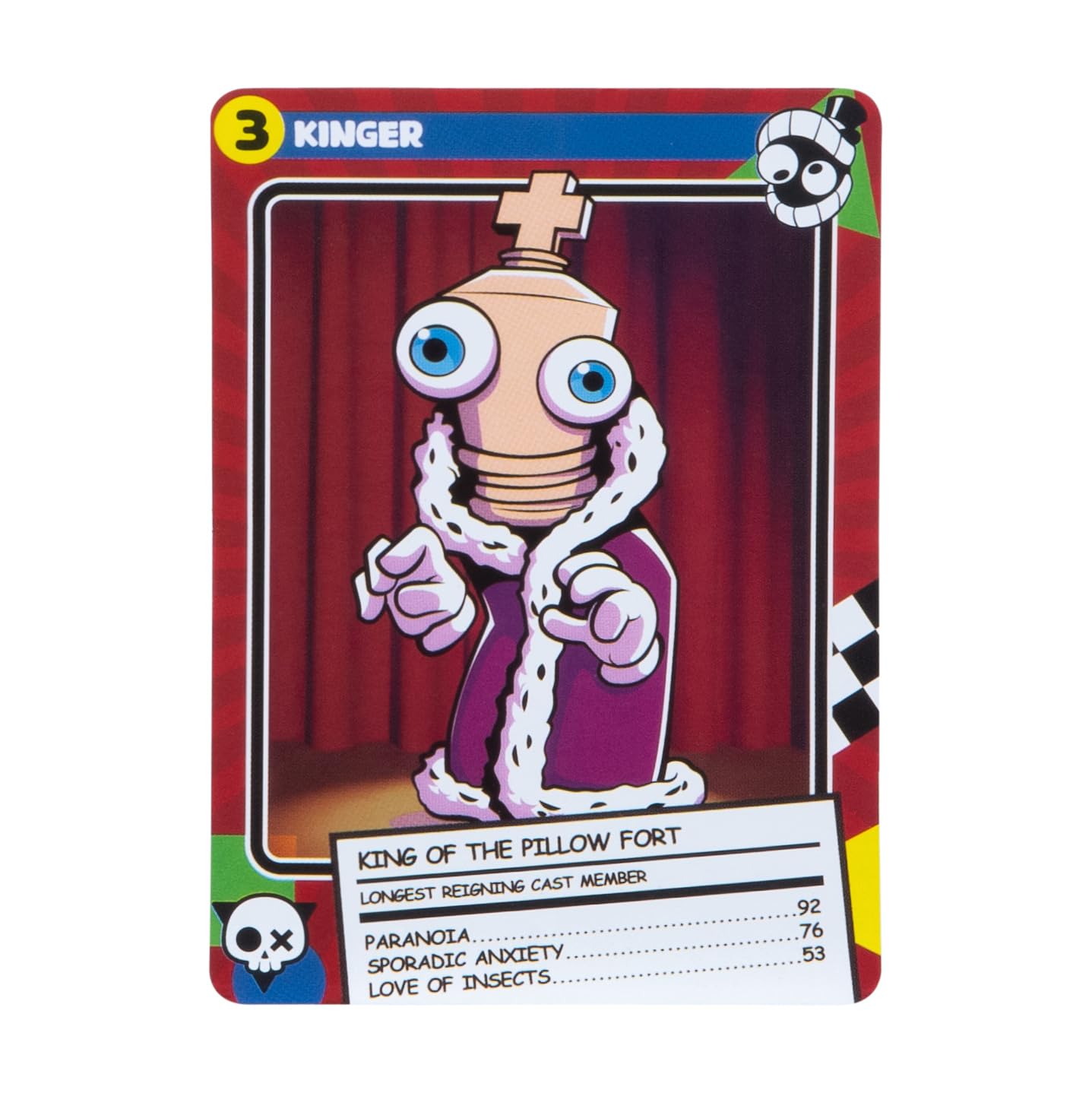 Moose Toys The Amazing Digital Circus - Kinger Vinyl Figure (55224) 3
