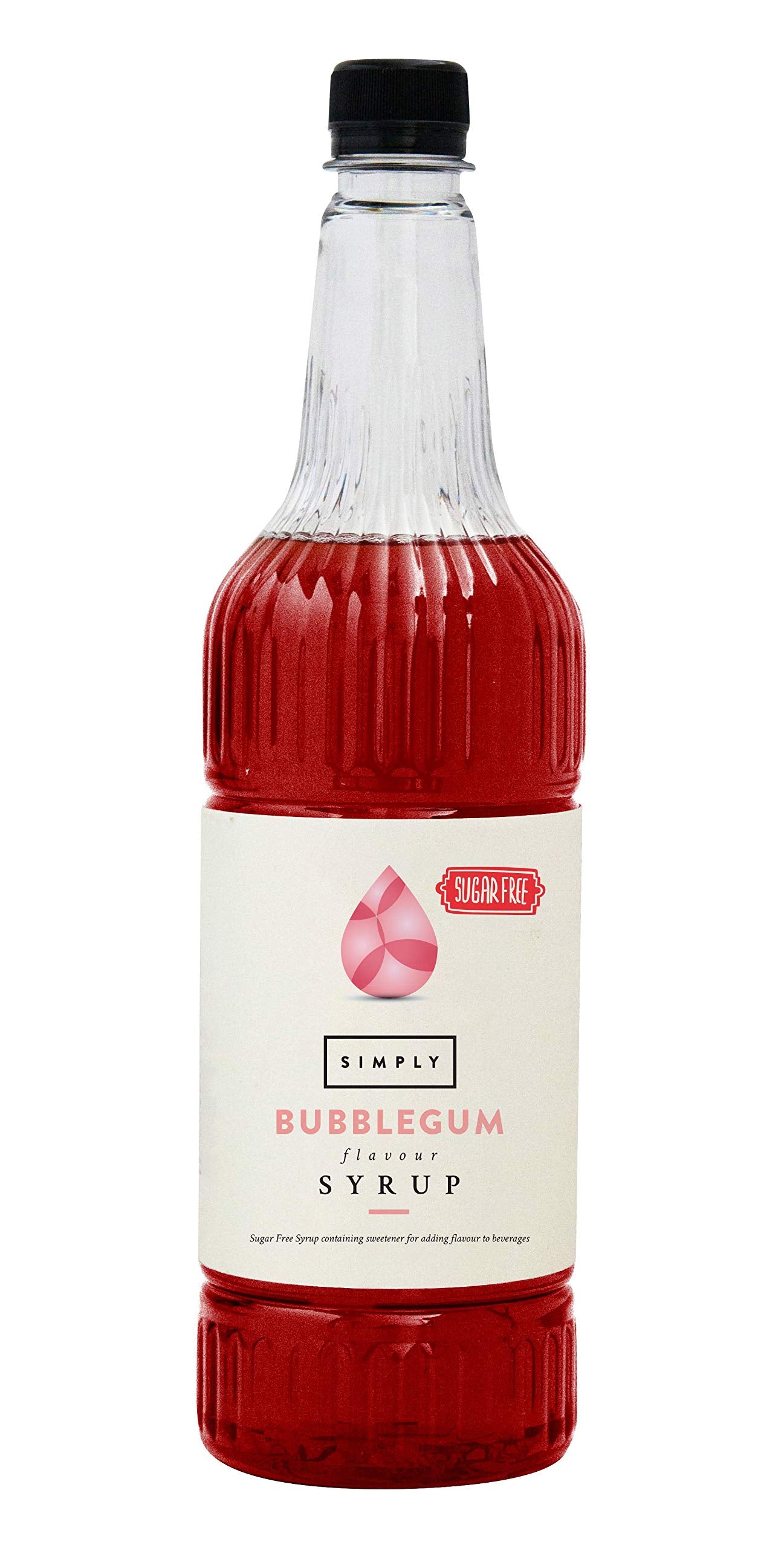 Simply Sugar Free Bubblegum Syrup - Low Calorie, Vegan, Nut Free | 1 Litre 1