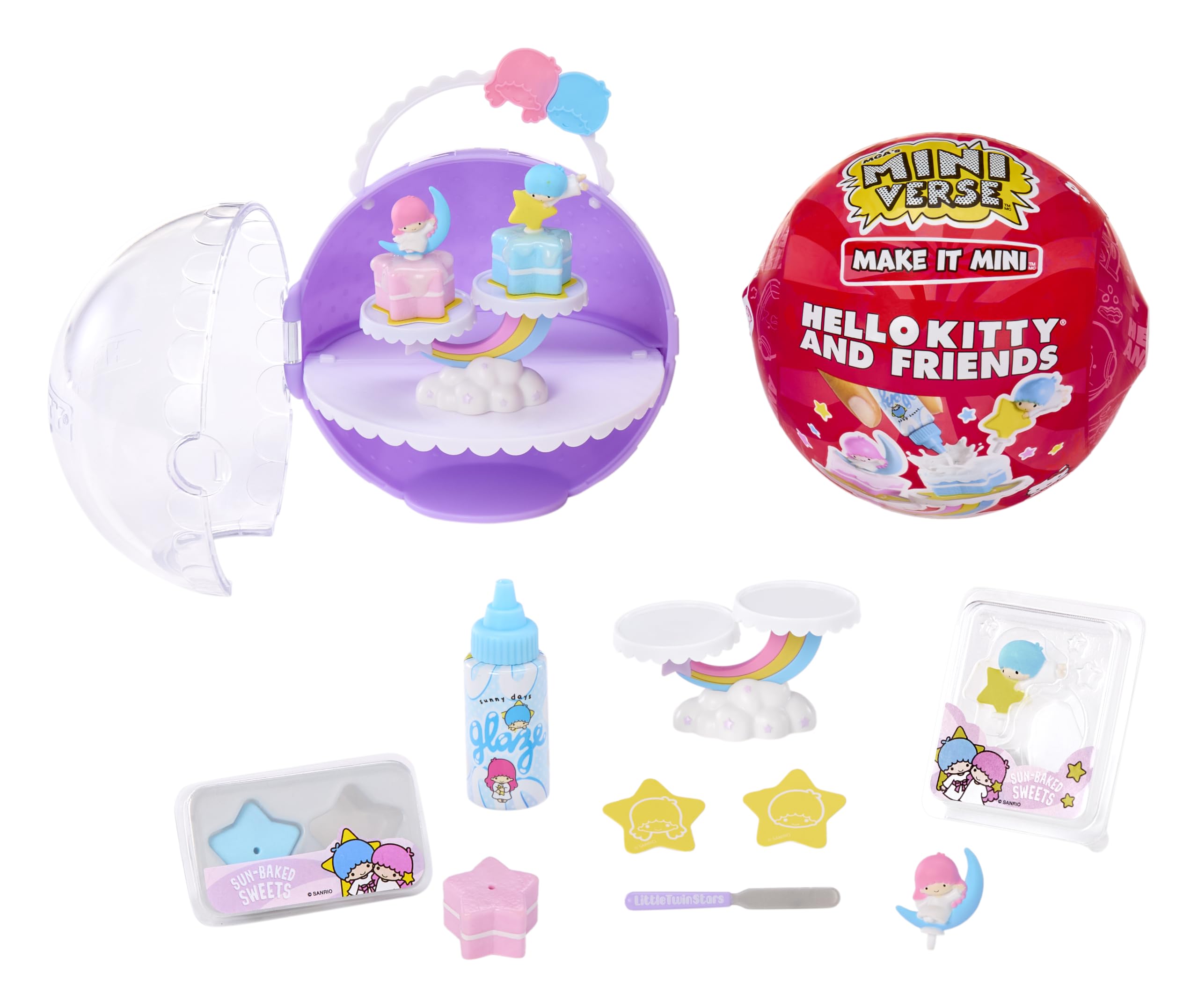 MGA's Miniverse Make It Mini Hello Kitty and Friends Series 4 DIY Collectible Figure