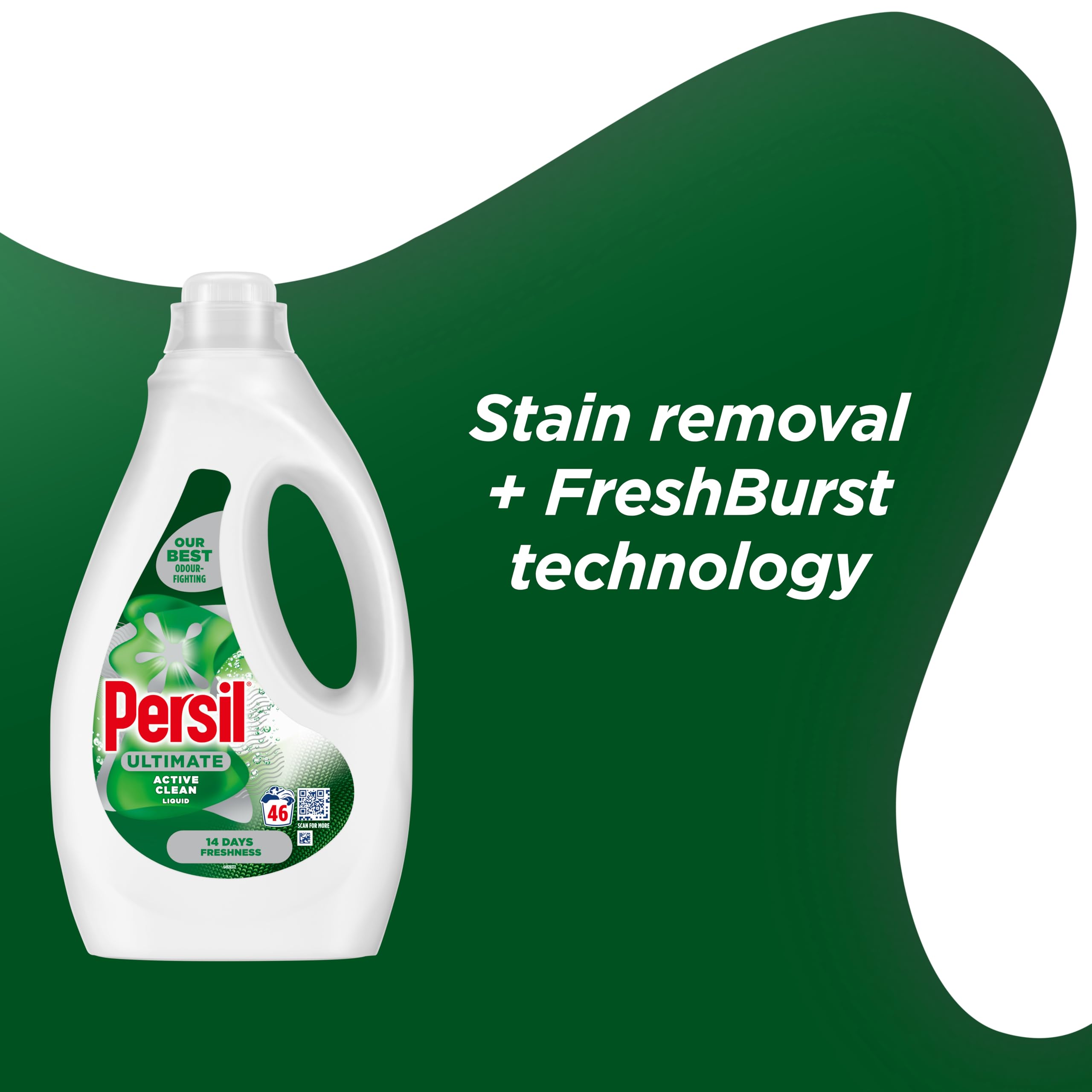Persil - Ultimate Active Clean Liquid Detergent (1.242 L, 46 Washes) 6