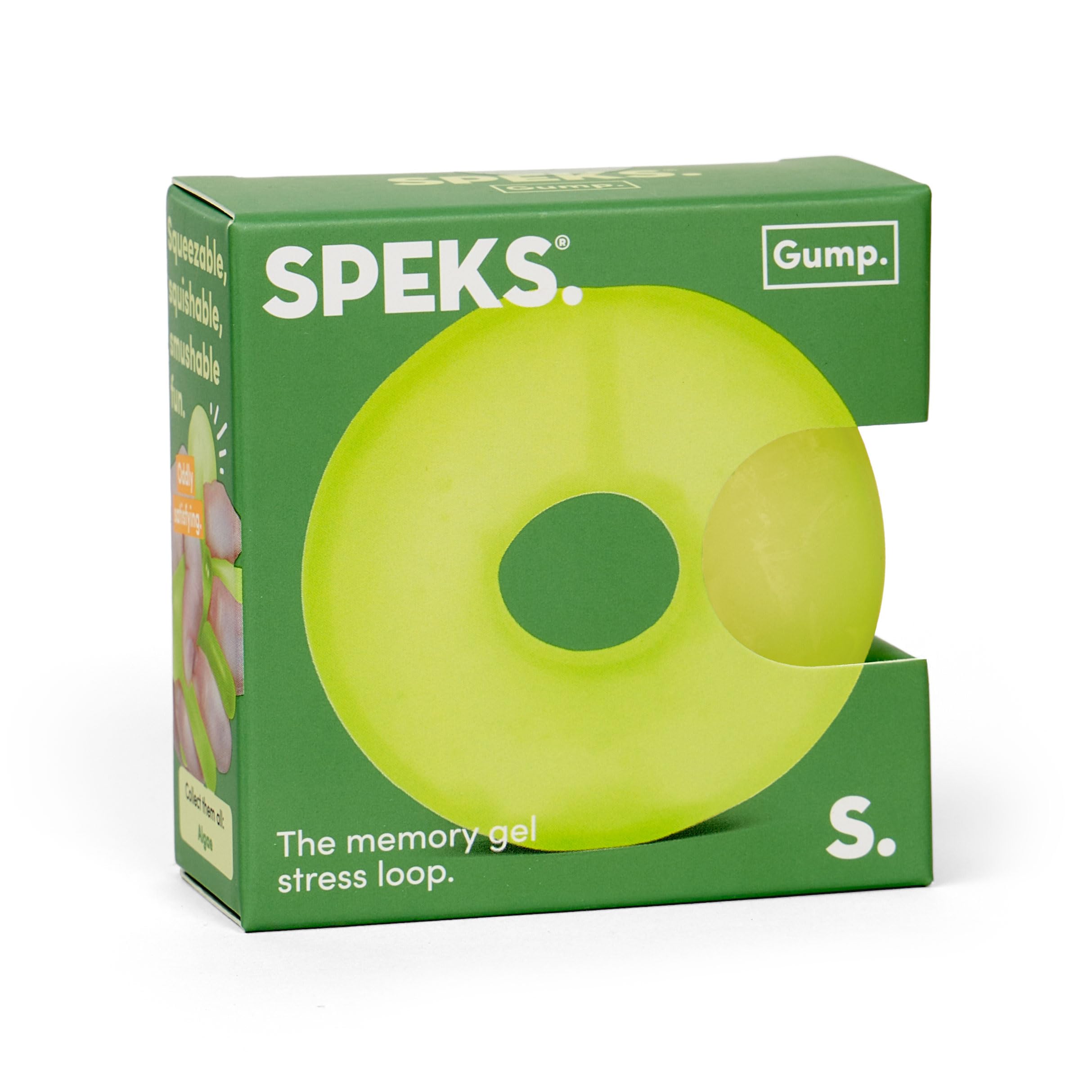 SPEKS Gump Loop - Ultra Soft Squishy Fidget Toy for Stress Relief | Algae 9
