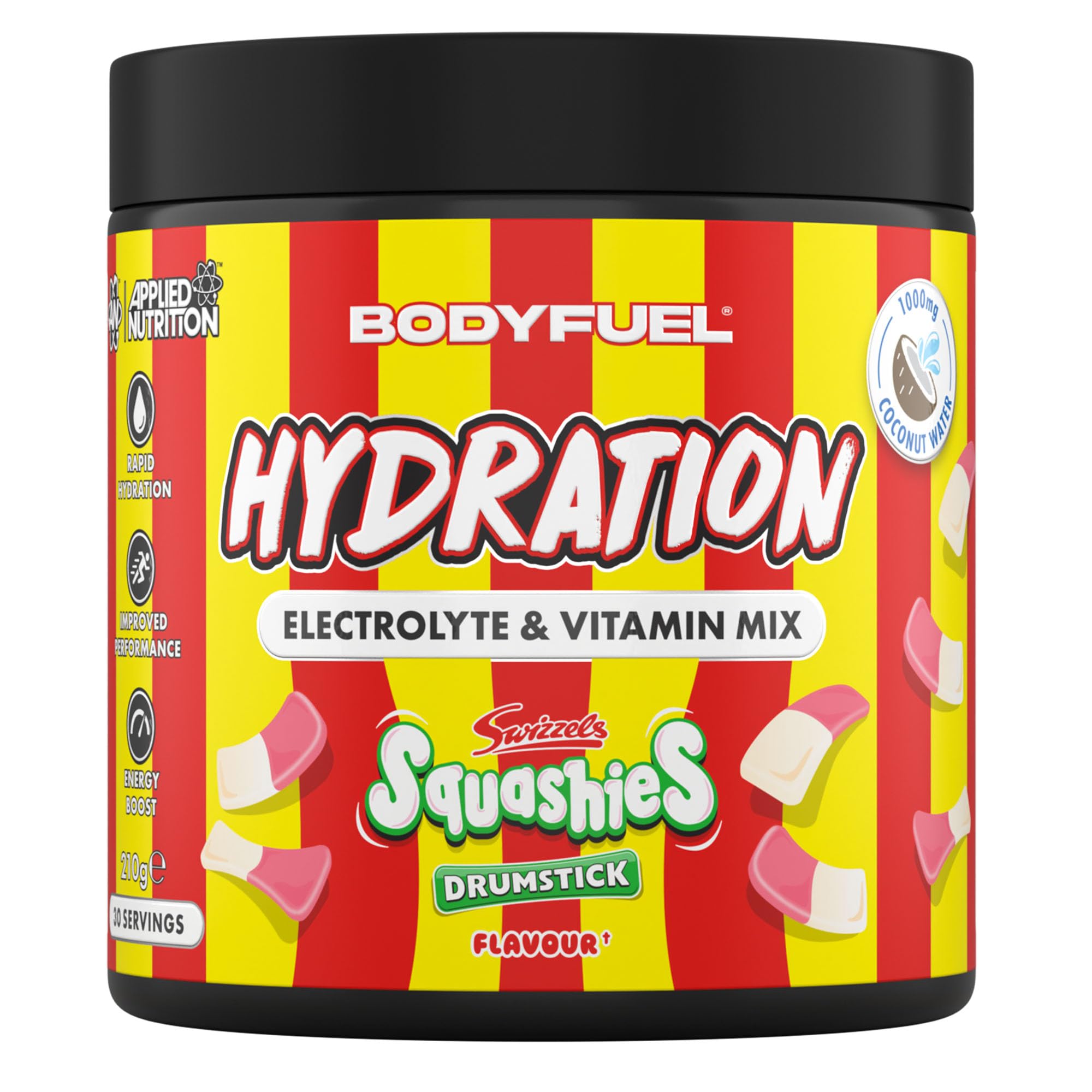 Applied Nutrition BodyFuel Hydration Electrolyte & Vitamin Powder - 30 Servings | Vegan & Halal Certified