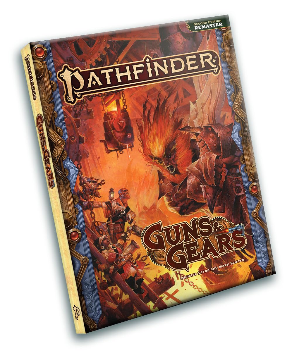 Paizo Pathfinder Guns & Gears (Remastered) Reference Book | Pocket Edition 1