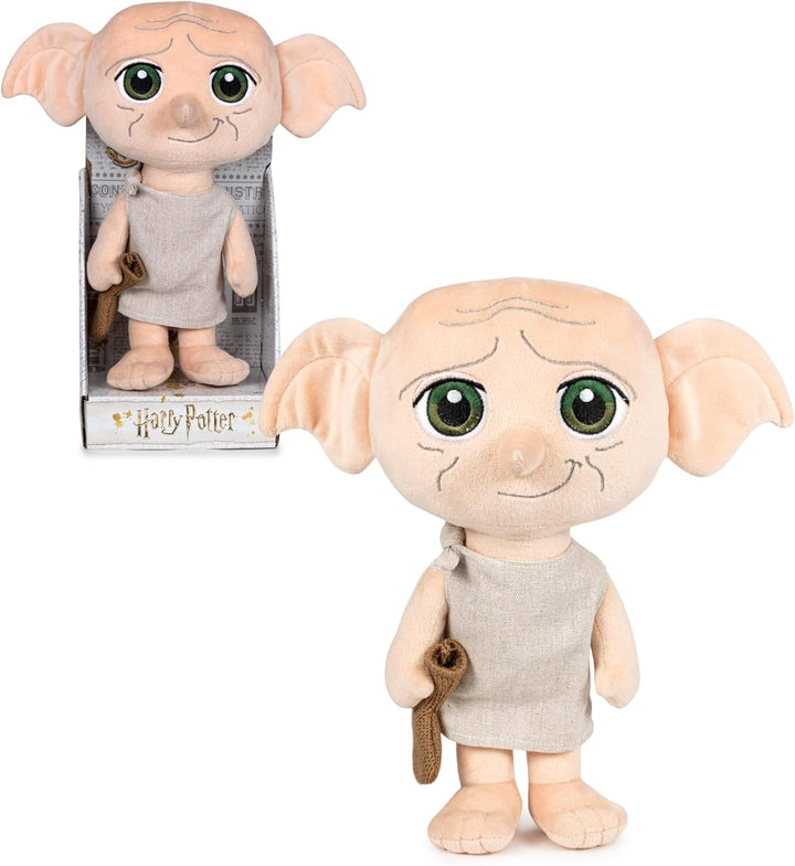 Famosa Softies - Harry Potter Dobby the Elf Sound Plush Toy 30cm - Officially Licensed Soft Toy for All Ages