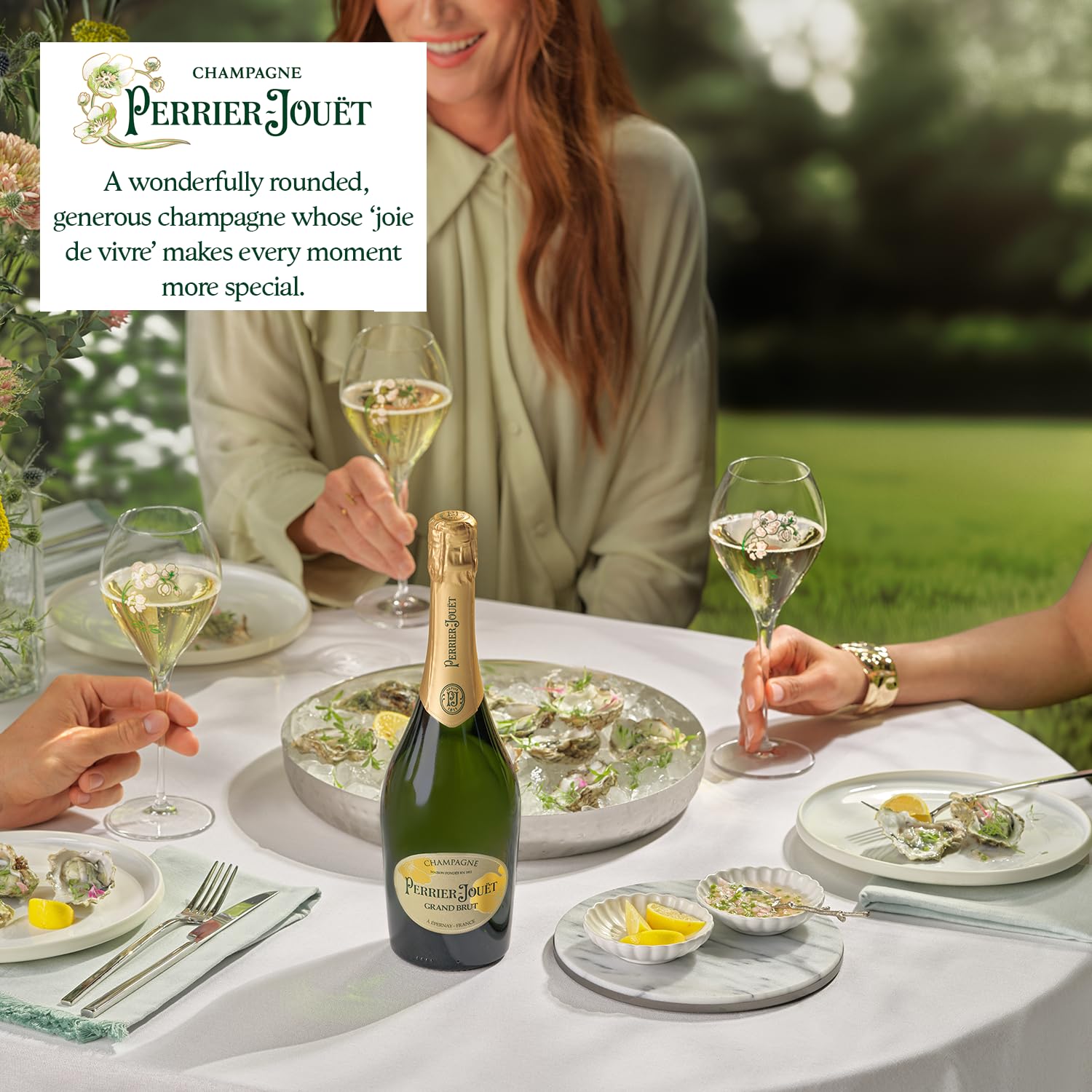 Perrier-Jouët - Grand Brut Non Vintage Champagne (750ml) 8