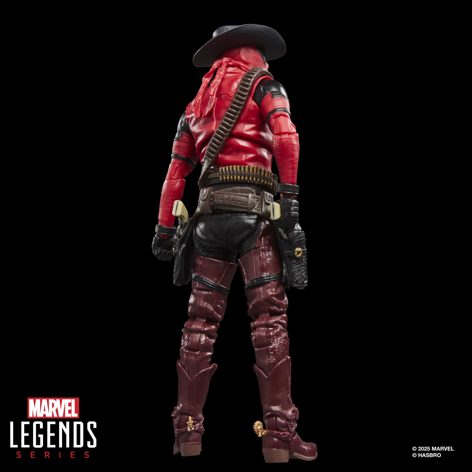 Marvel Legends Series Cowboypool Action Figure - 6 Inch Scale | 20+ Points of Articulation | 7 Accessories 7