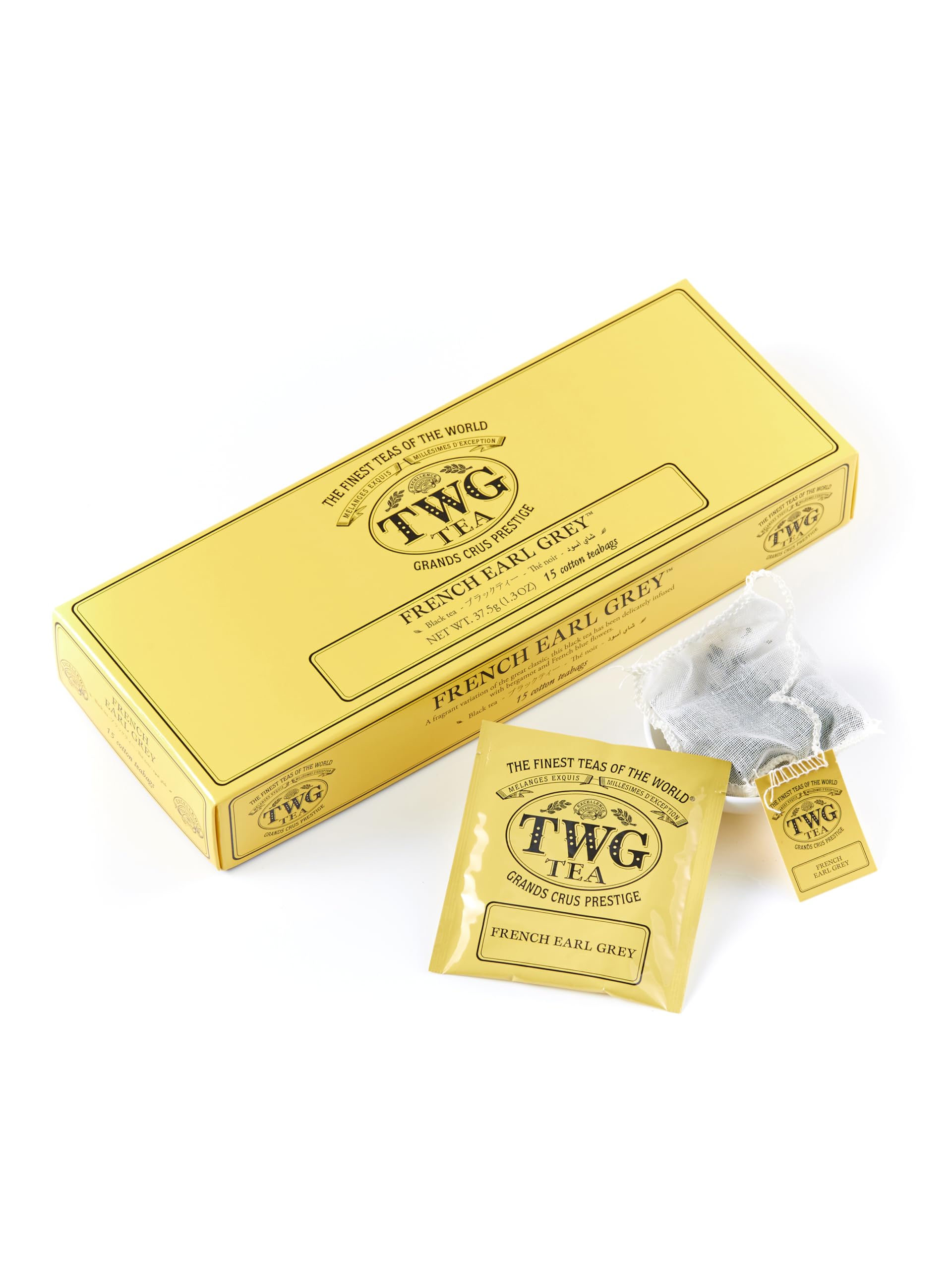TWG Tea French Earl Grey Black Tea with Citrus Fruits & Blue Cornflowers 6