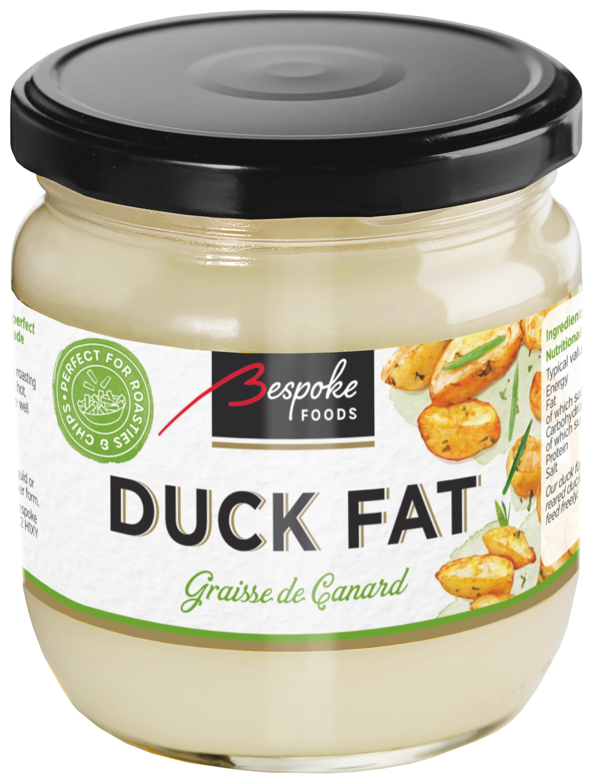 Bespoke Foods Duck Fat - 320g | Roasting, Sautéing, Baking