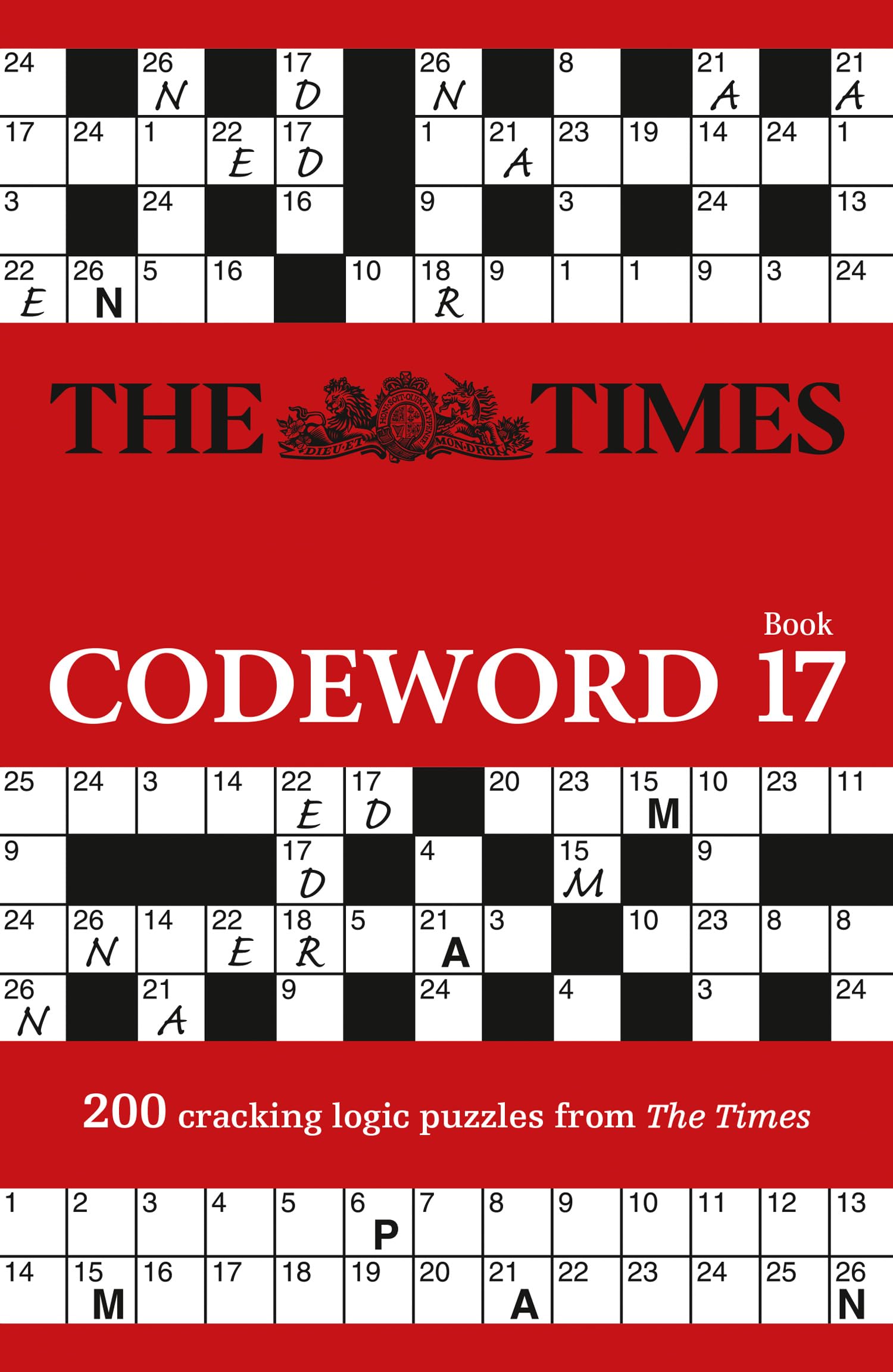 Times Books The Times Codeword 17 - 200 Logic Puzzles | Paperback | English 1