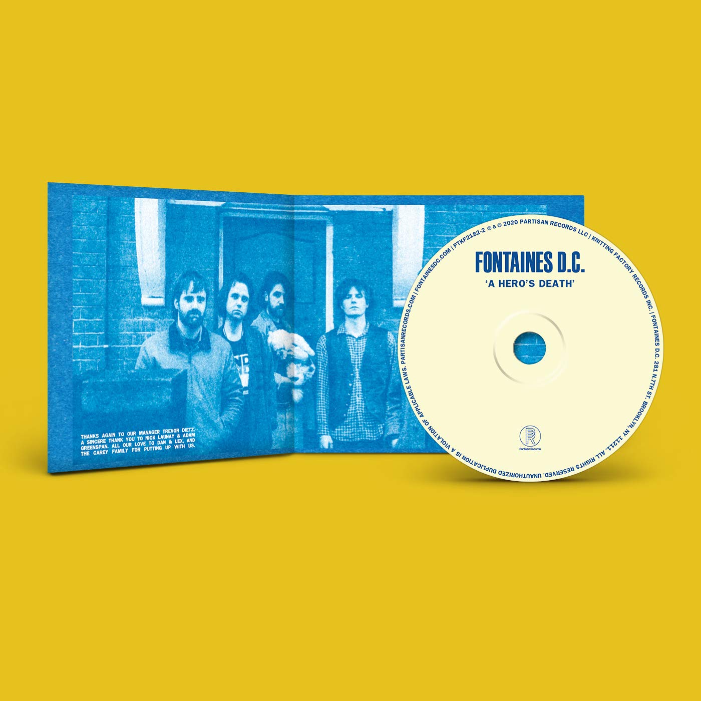 Fontaines D.C. - A Hero's Death Audio CD 8