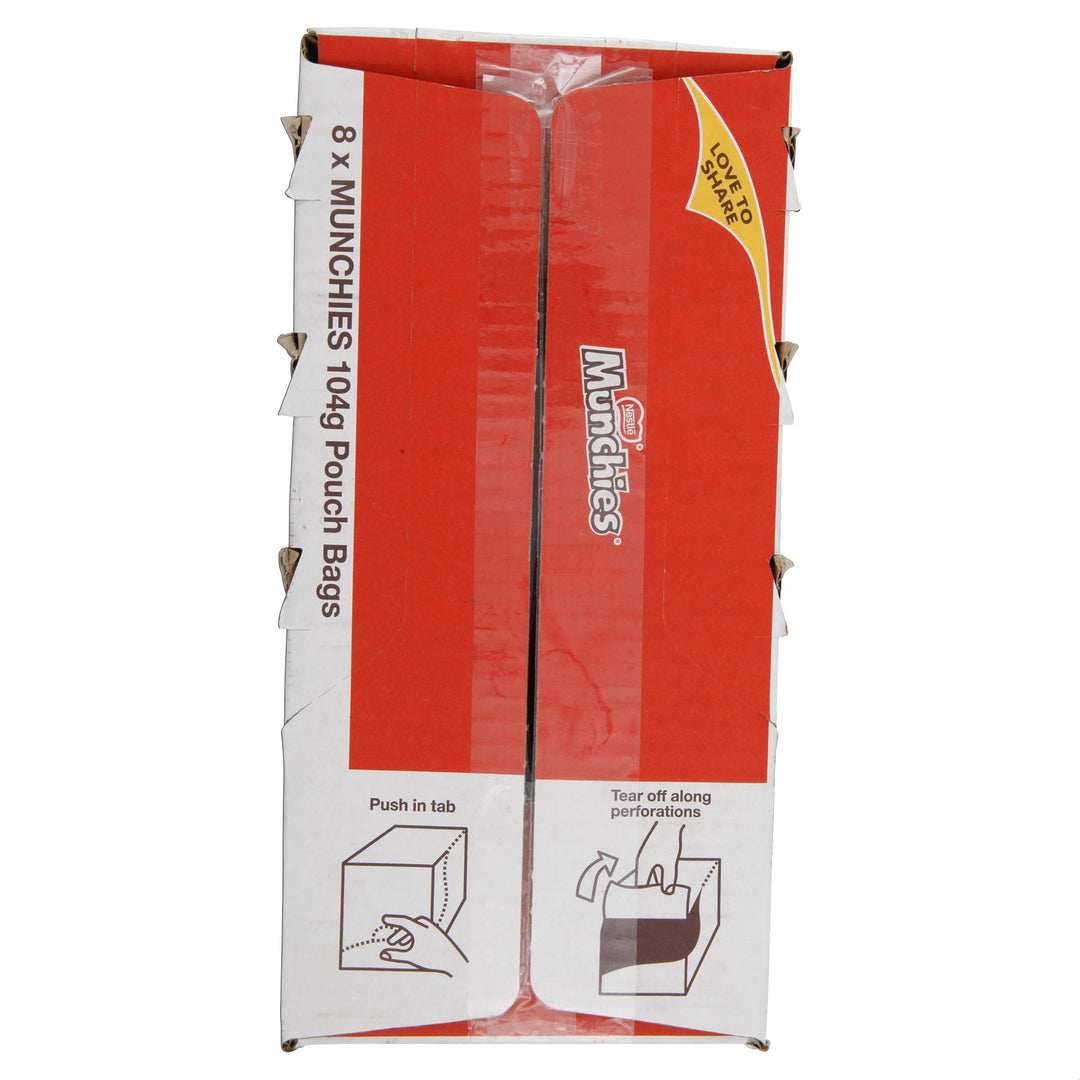 Munchies Milk Chocolate and Caramel Sharing Bag, 104g