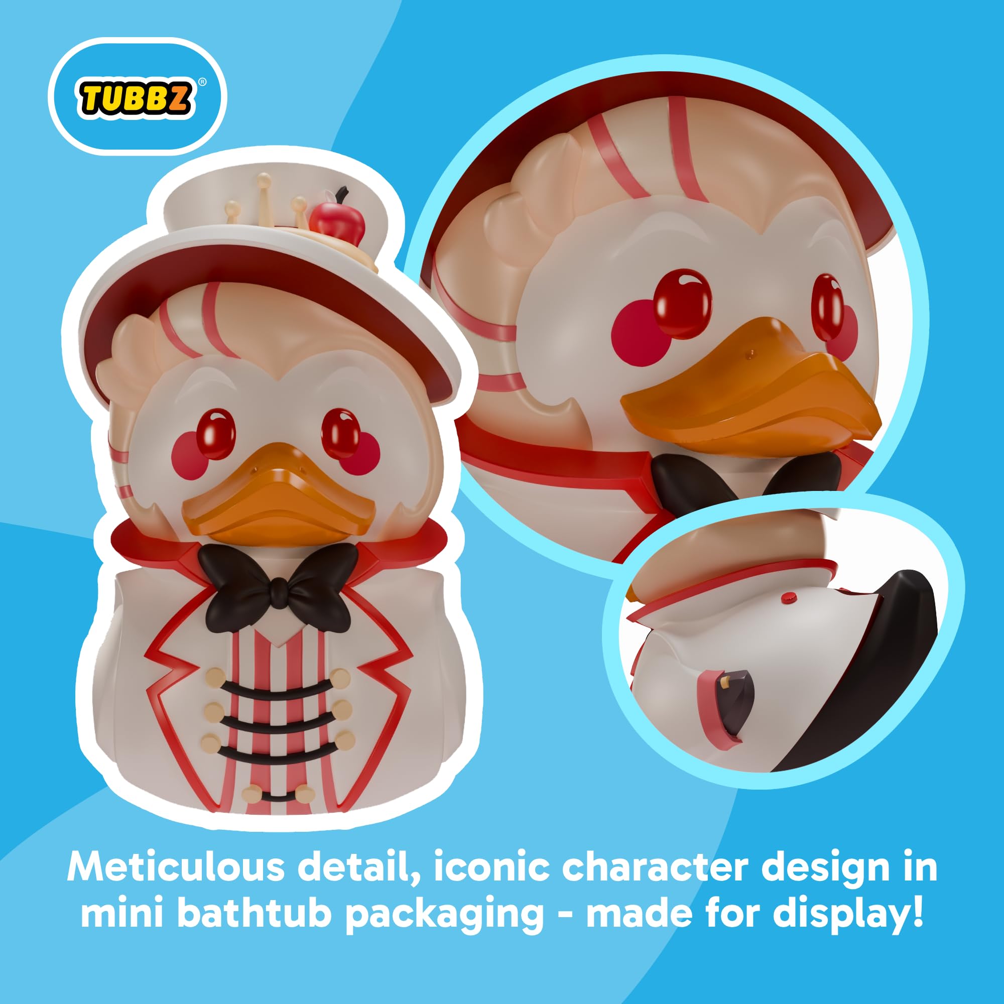 TUBBZ Mini Lucifer Morningstar Cosplaying Rubber Duck Collectible Figure | Approx 5cm 2