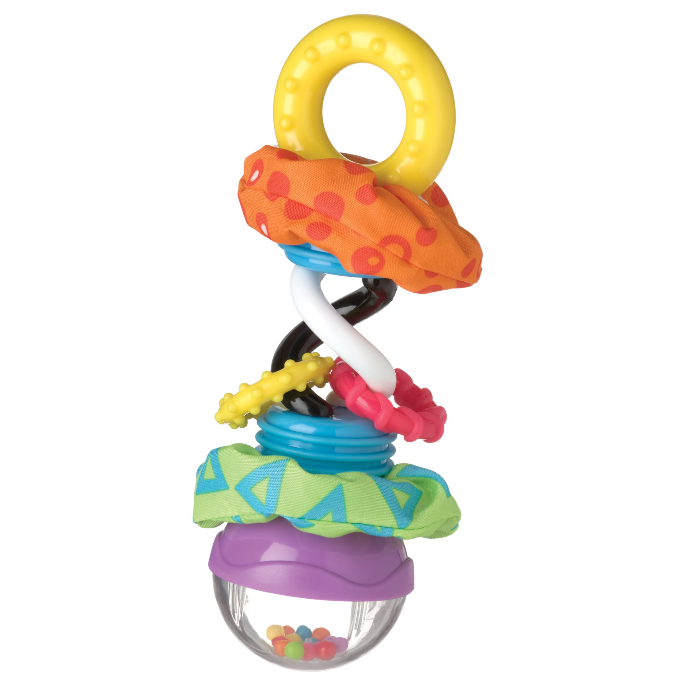 Playgro Super Shaker Rattle - Sensory Development Toy for Infants 3+ Months | Multicoloured