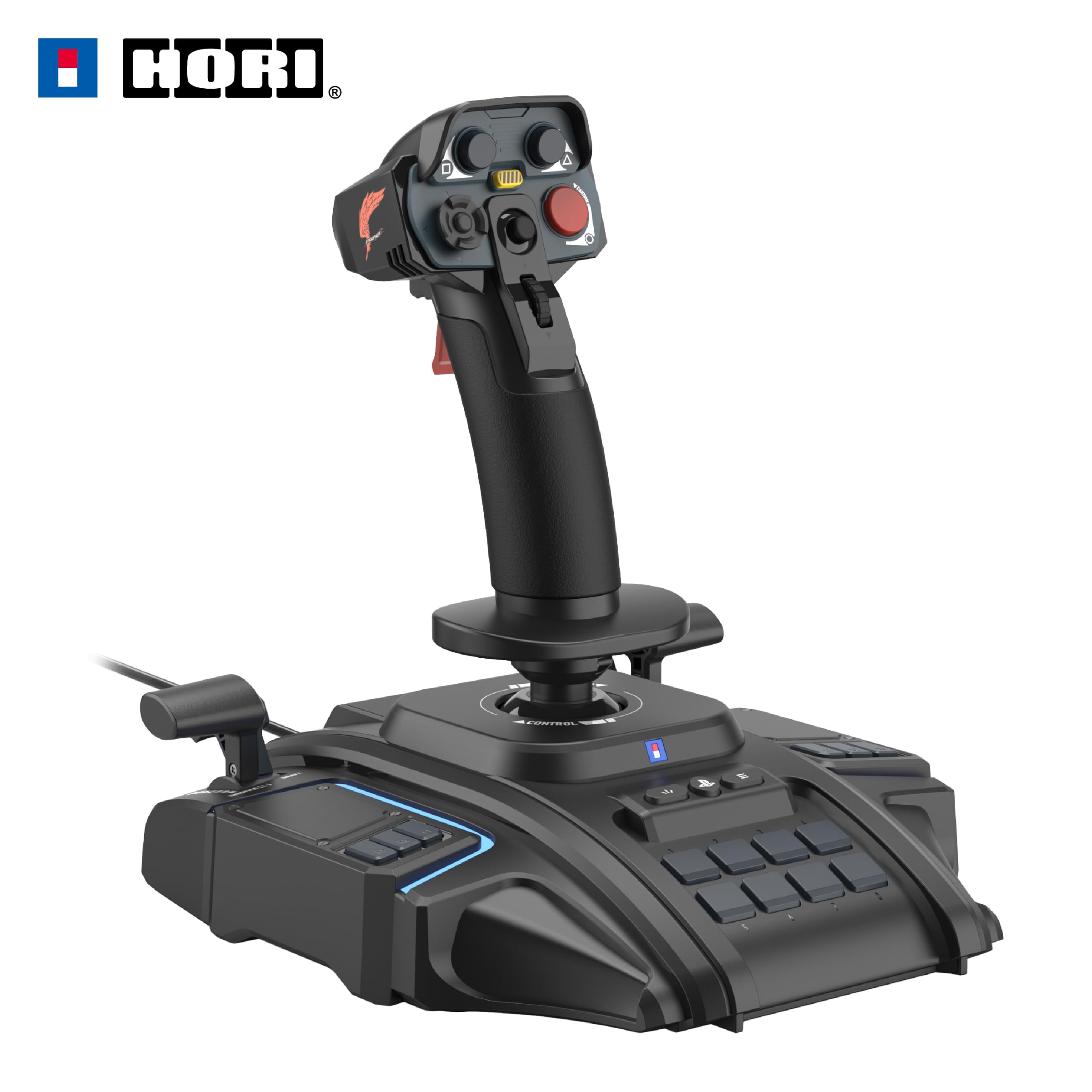 Hori ACE COMBAT 8: WINGS OF THEVE Flight Stick | PS5, PS4, PC 1