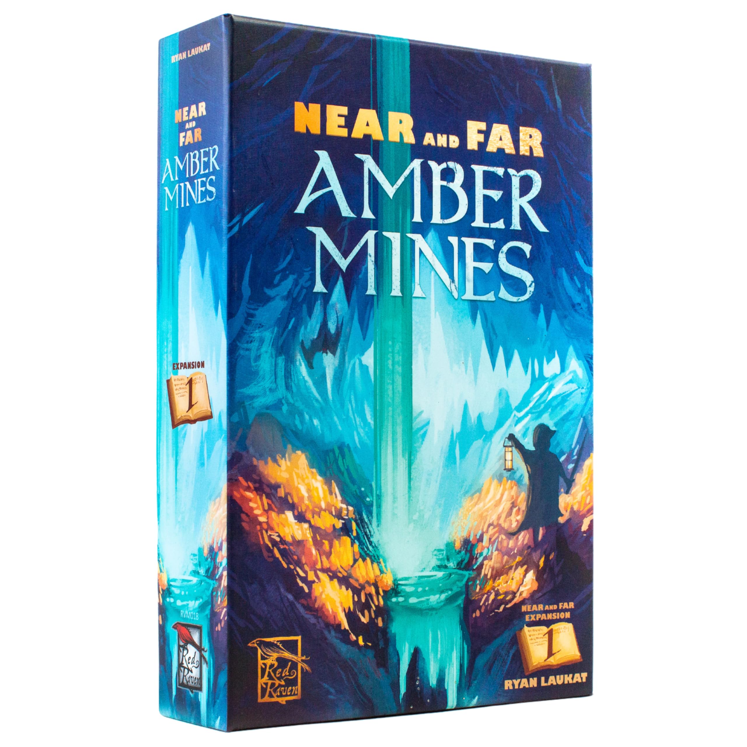 Red Raven Games Near and Far Amber Mines Strategy RPG Expansion | 2 to 4 Players | Standard Edition 1