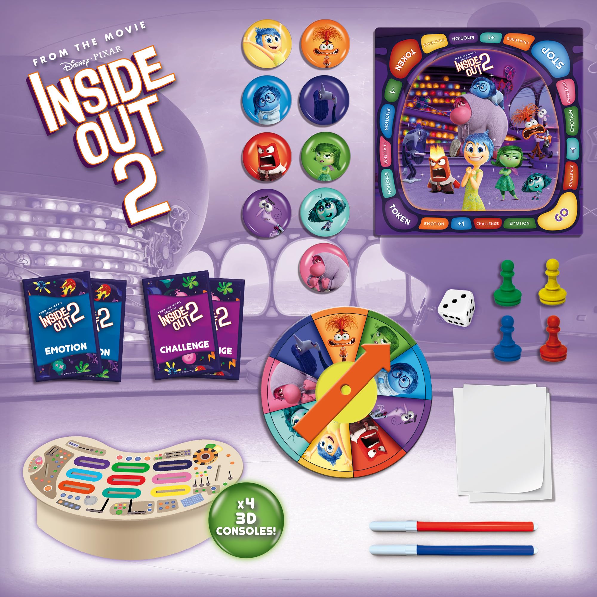 Lisciani Inside Out 2 – The Game of Emotions – Educational Board Game 9