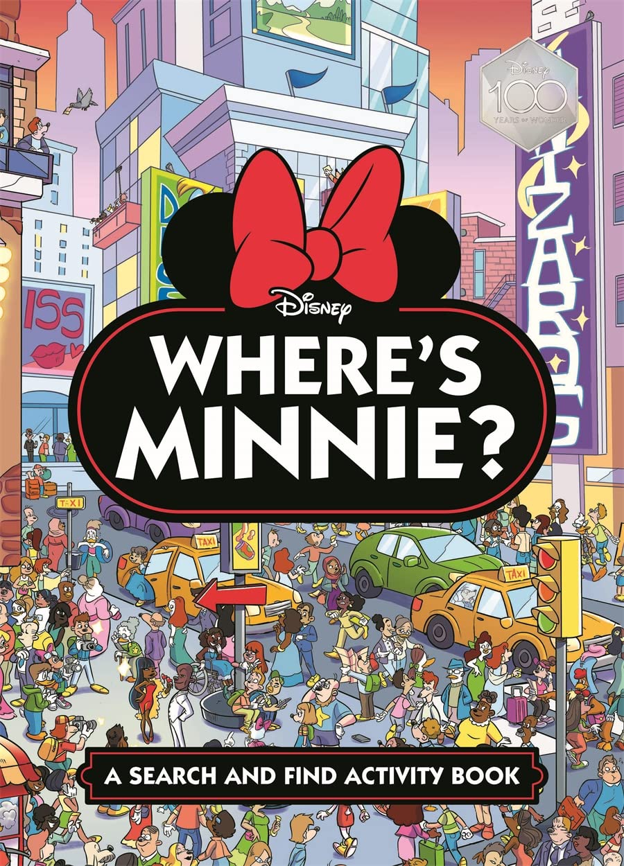 Studio Press Where's Minnie? Hidden Picture Activity Book for Ages 3-8 | 40 Pages | English