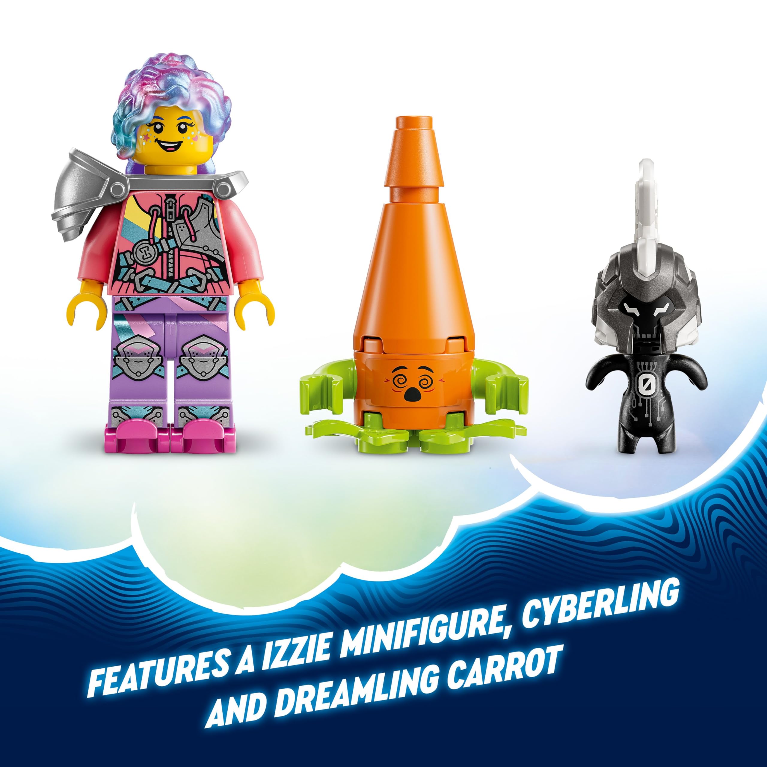 LEGO DREAMZzz Izzie and Bunchurro the Gaming Bunny Building Set - 2-in-1 Fantasy Playset for Kids 7+ 3