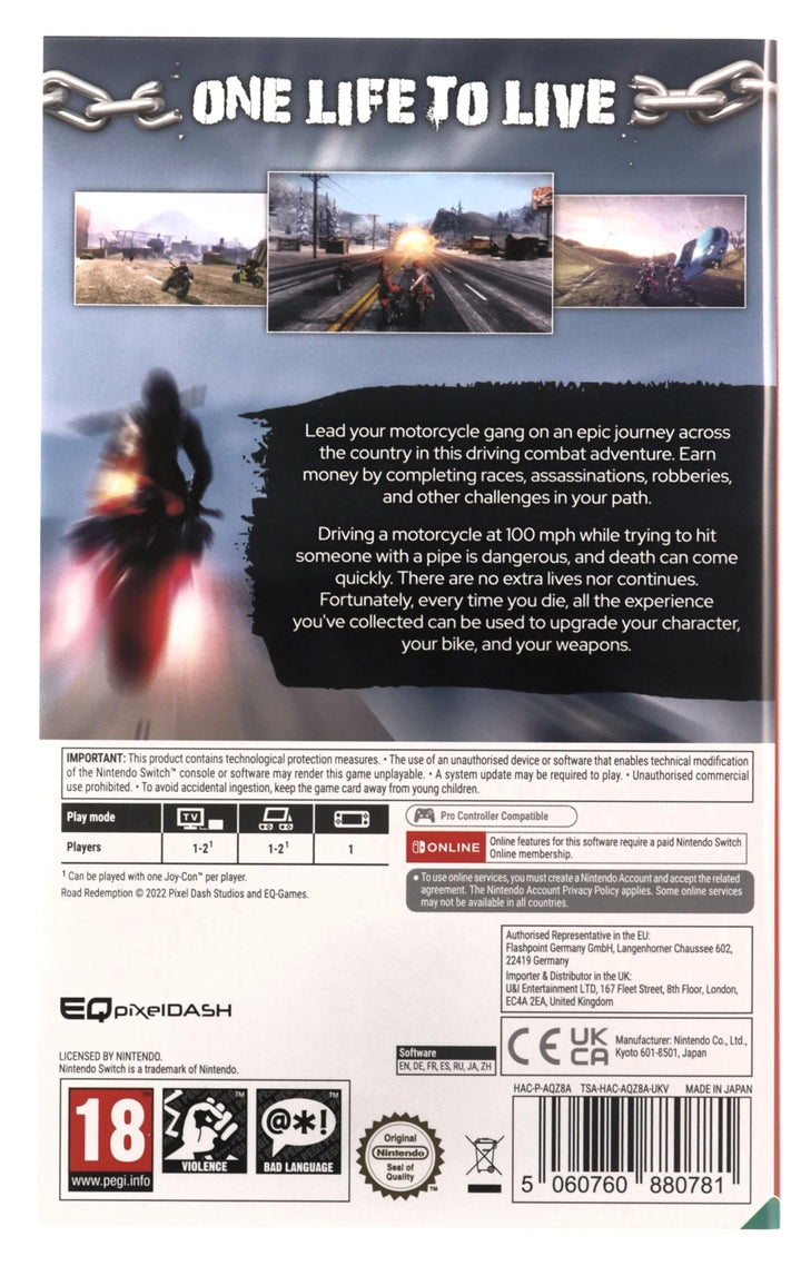 Road Redemption - Nintendo Switch