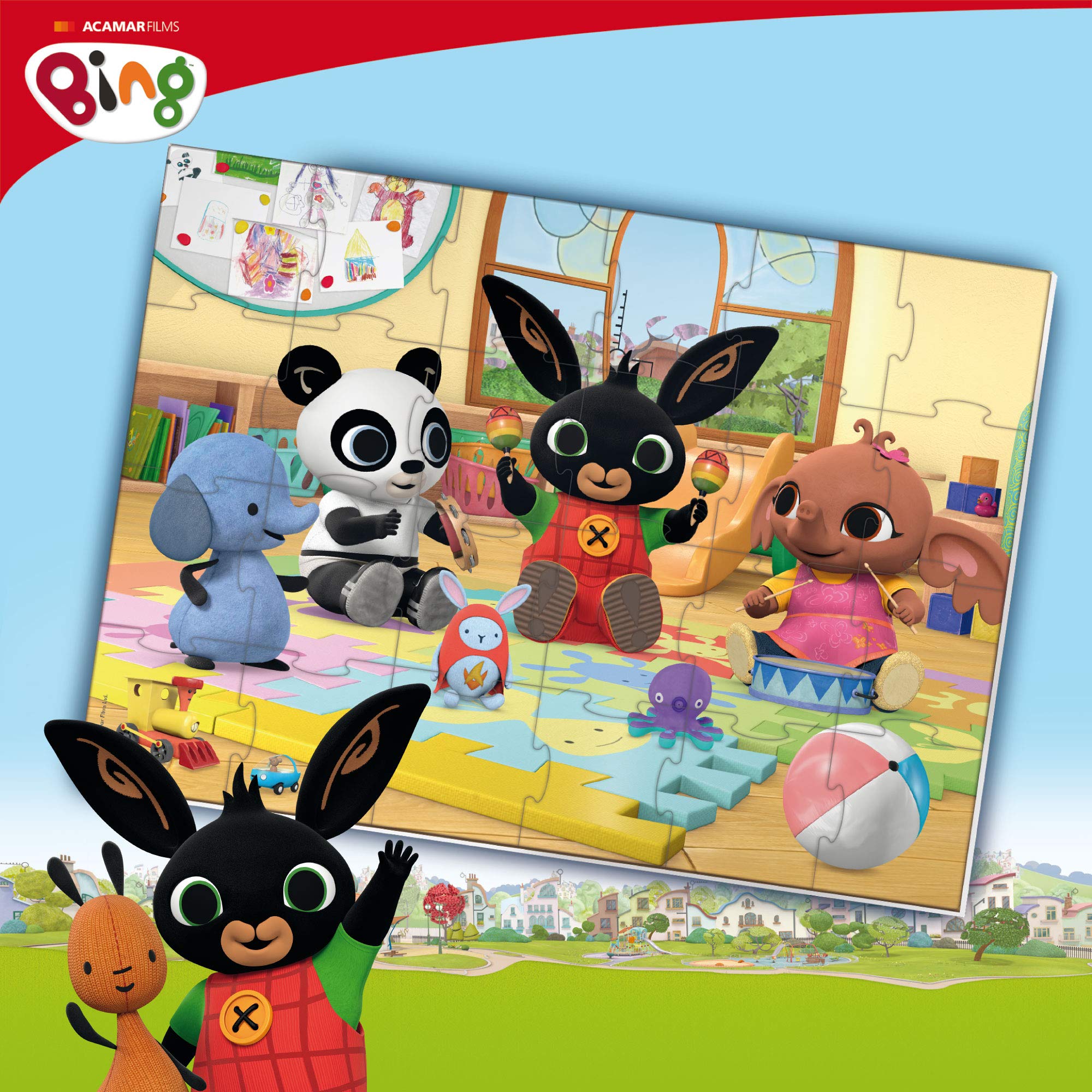 Lisciani Bing Giant Floor Puzzle, 24 Pieces, Multicolor (Model 74716) 3