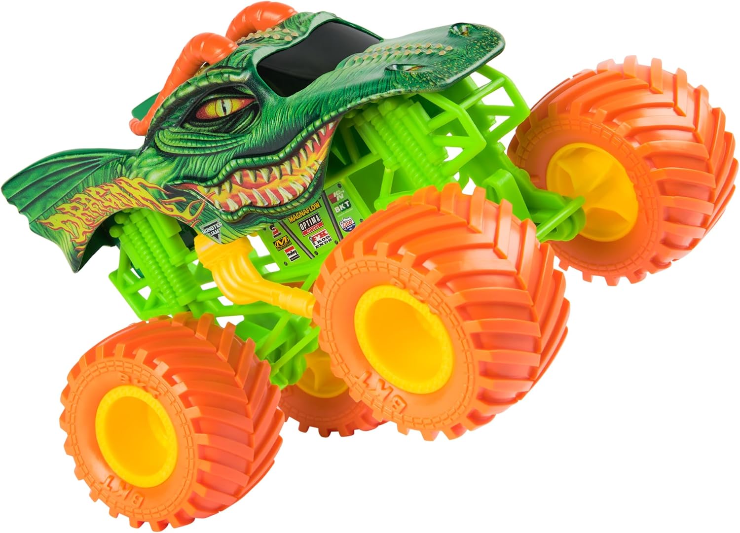 Monster Jam Dragon Monster Truck - 1:24 Scale Die-Cast Vehicle for Kids 2