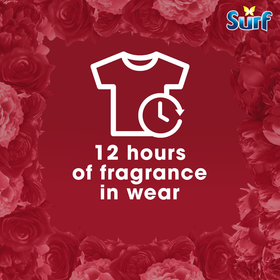 Surf Peony & Rose Laundry Washing Liquid Detergent (500ml)
