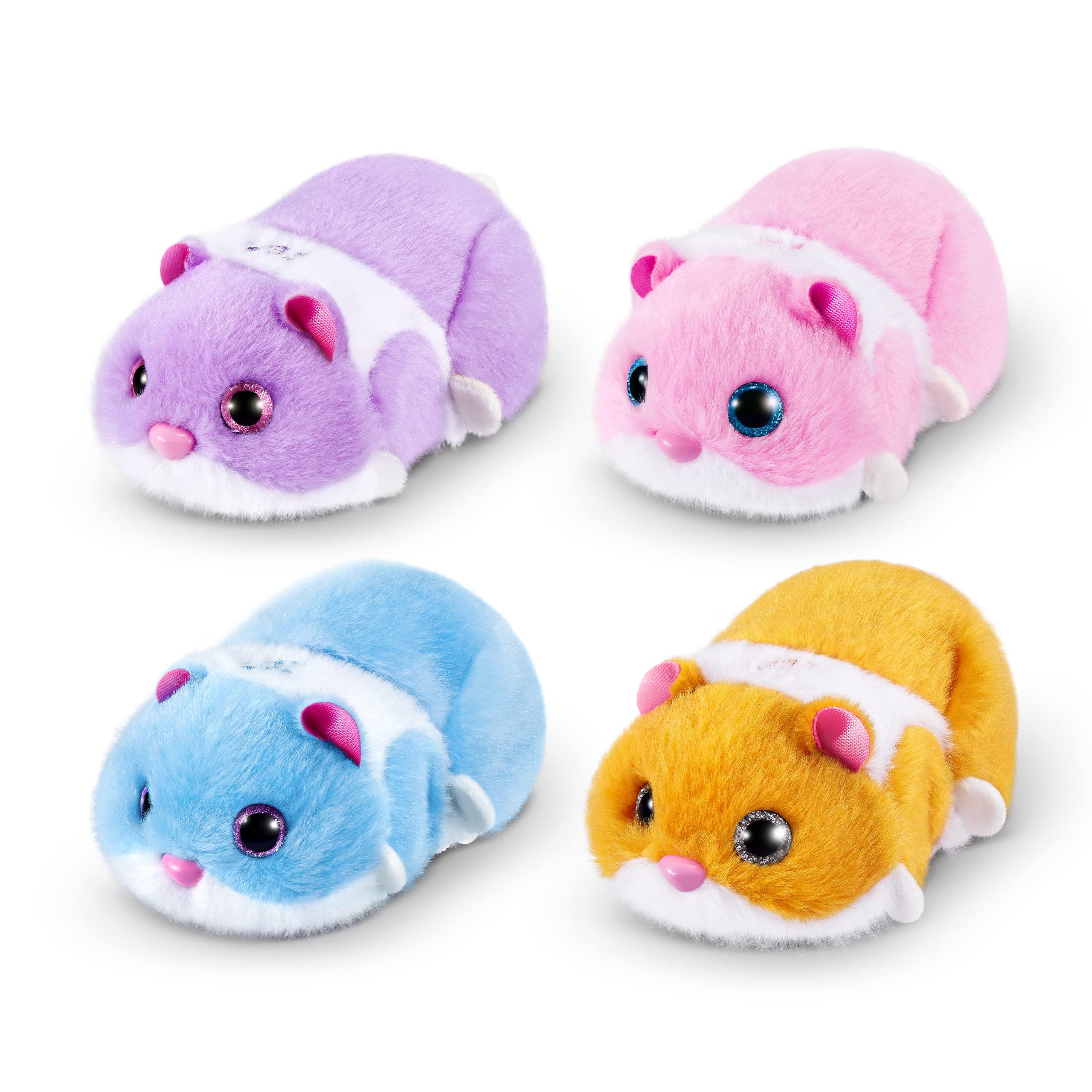 ZURU Hamster Mania Orange - Interactive Electronic Hamster Toy with 20+ Sounds, Ages 3+