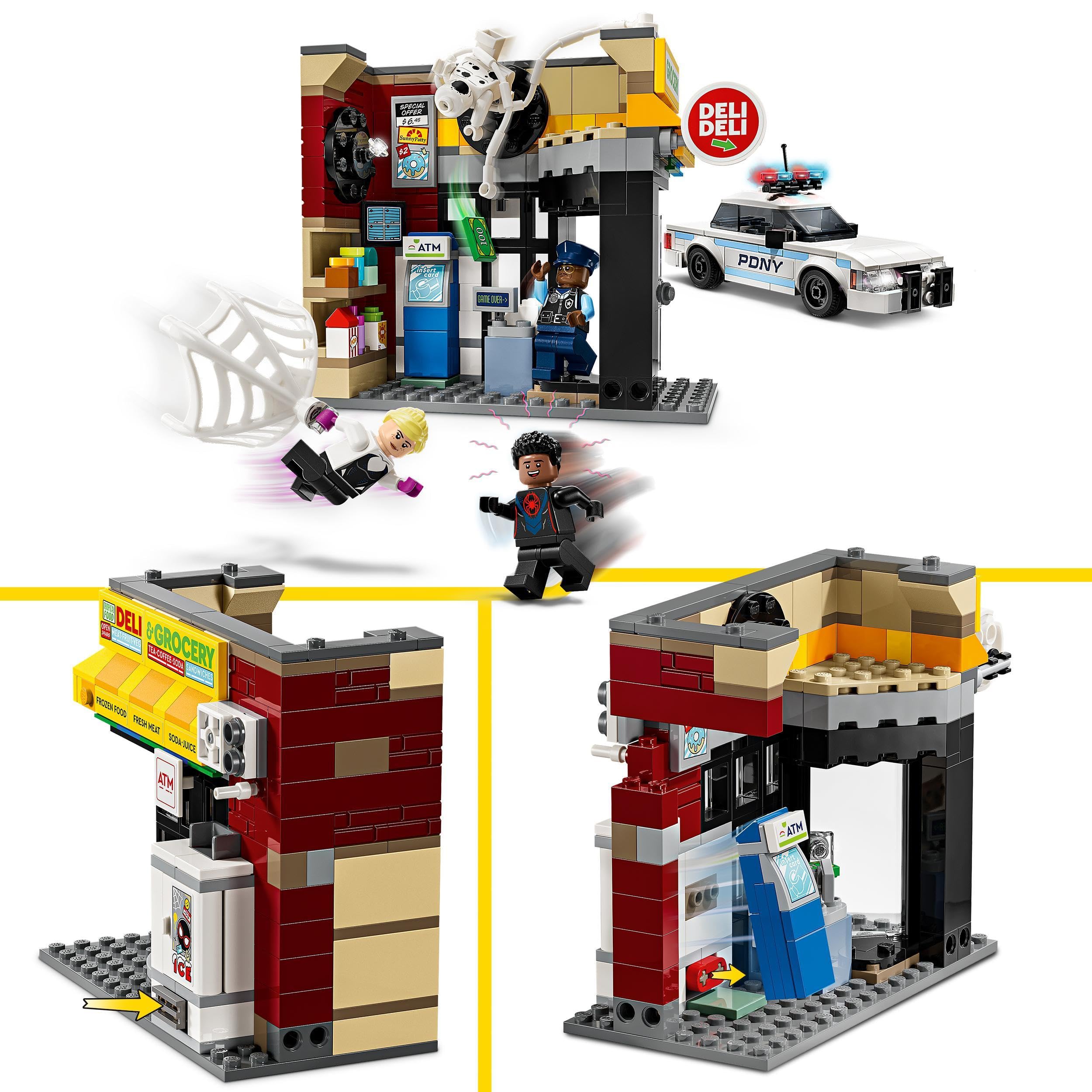 LEGO Marvel Spider-Verse: Miles Morales vs. The Spot - Super Heroes Playset for Ages 9+