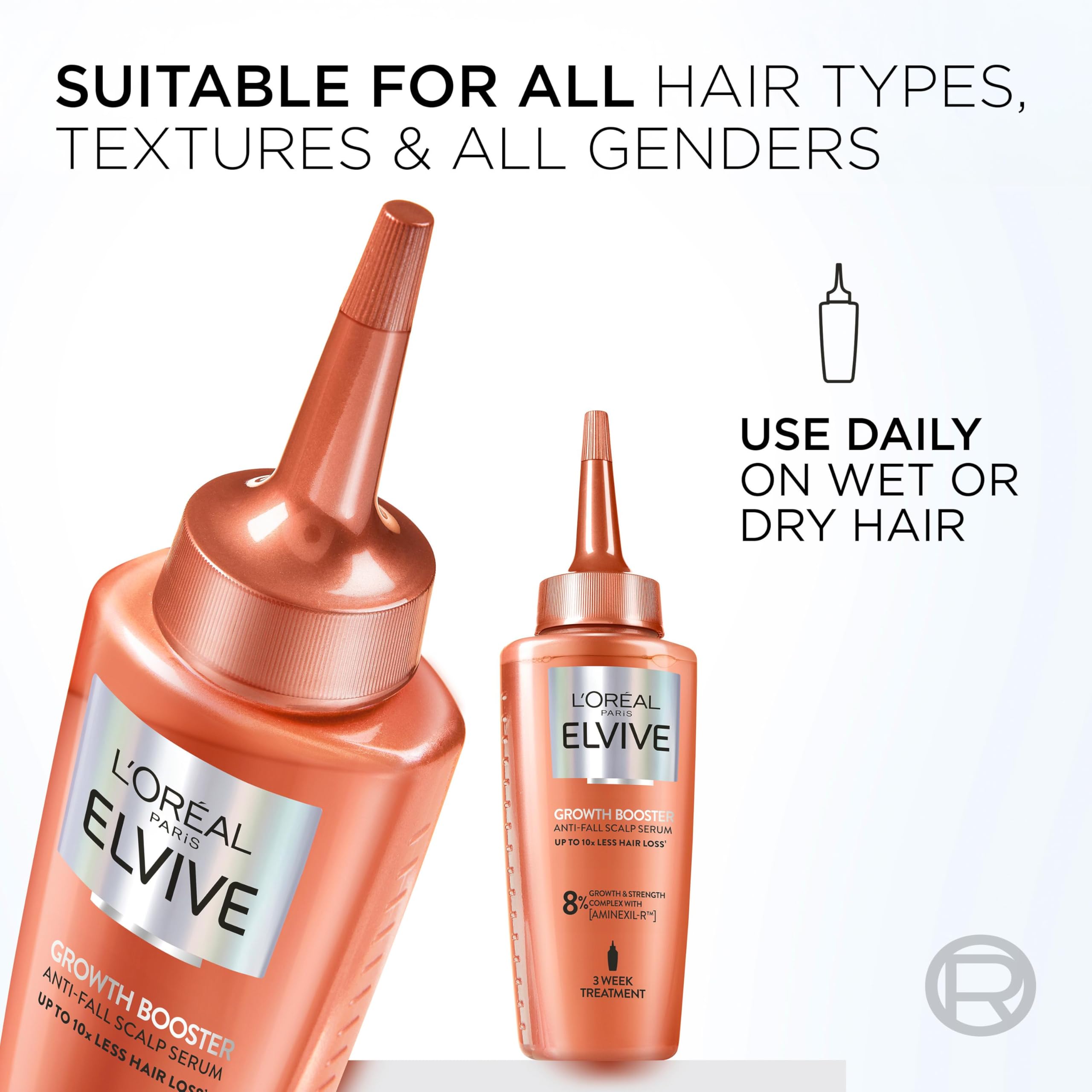 L'Oréal Paris - Elvive Growth Booster Scalp Serum (102ml) 3