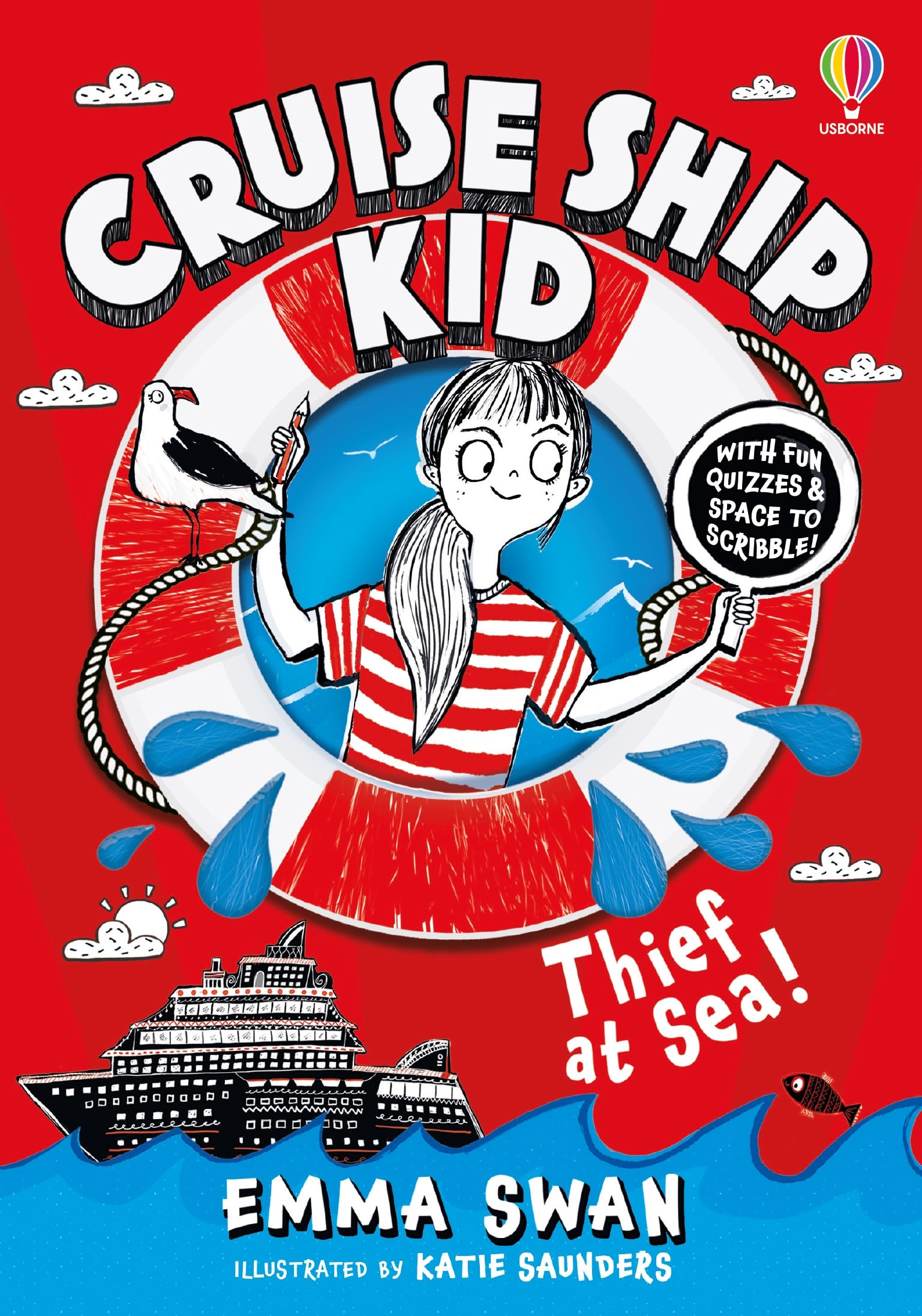 Usborne Cruise Ship Kid: Thief At Sea! - Friendship & Mystery Adventure for Ages 7-12