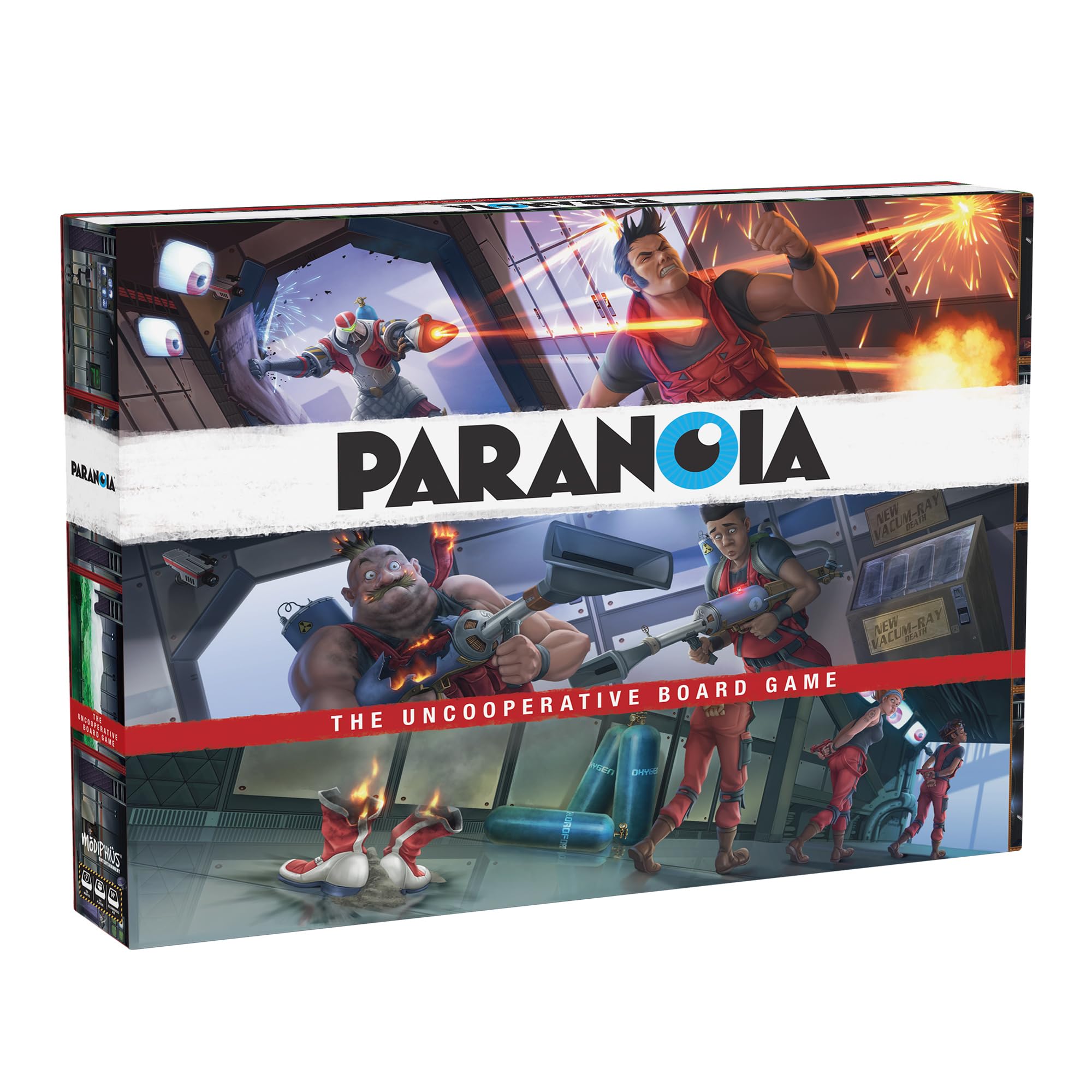 Modiphius Paranoia: The Uncooperative Board Game 1