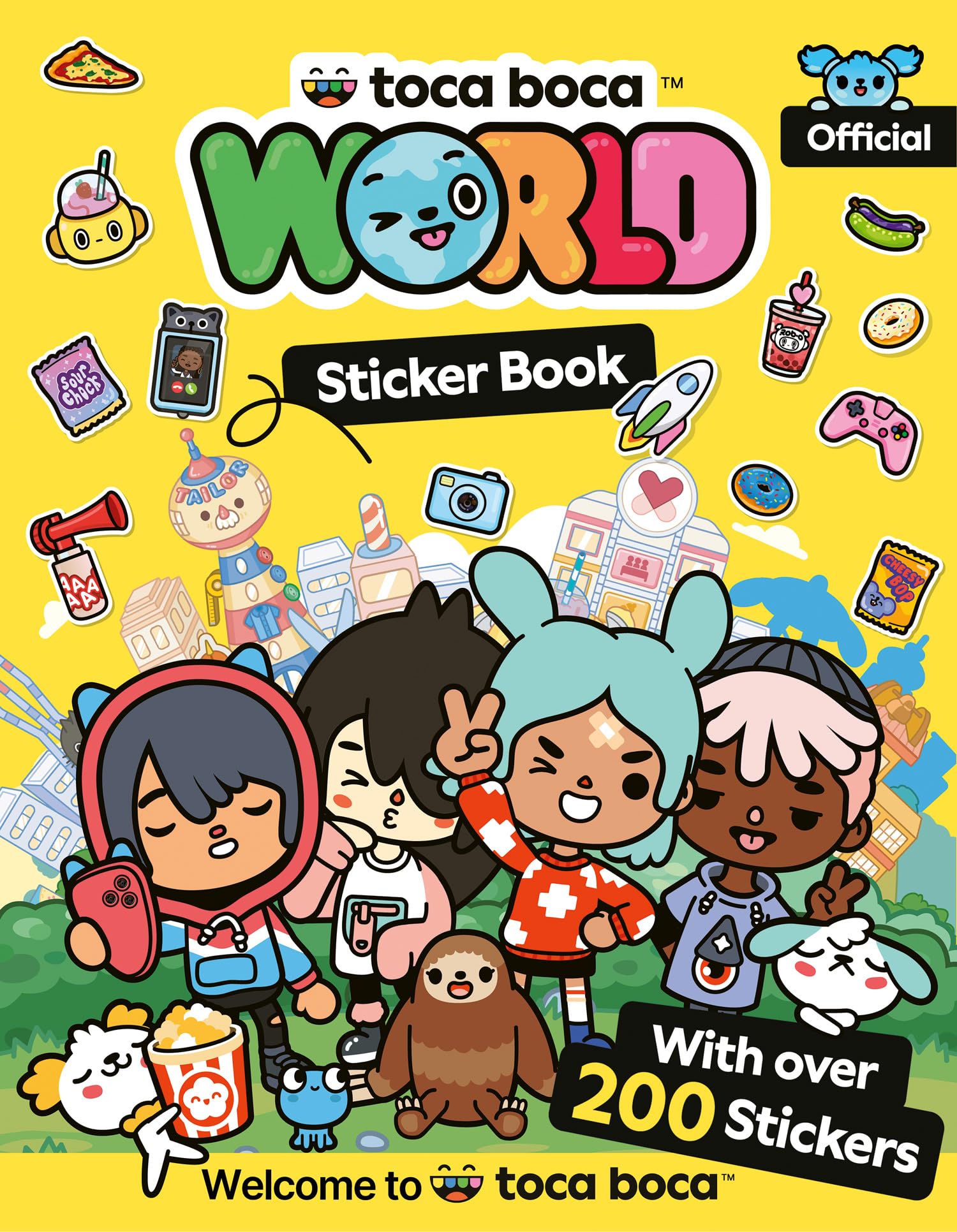 Farshore Toca Boca Sticker Book: Welcome To Toca Boca! | Ages 8-12 | 24 Pages | English 1