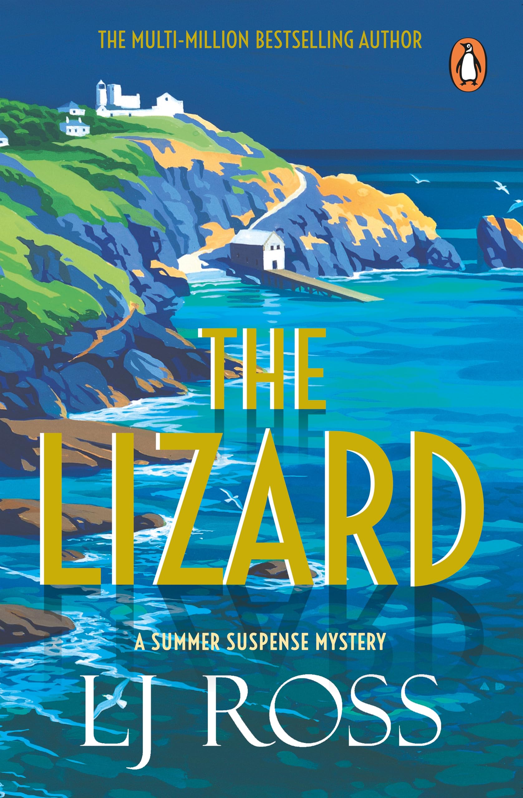 LJ Ross - The Lizard: Escapist Mystery Thriller | Paperback | Book 5 of Summer Suspense Mysteries 1