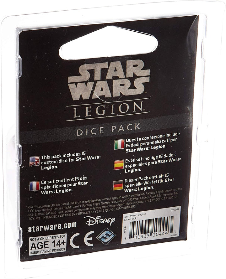 Star Wars Legion Dice Set - Multicolored (15-Piece)