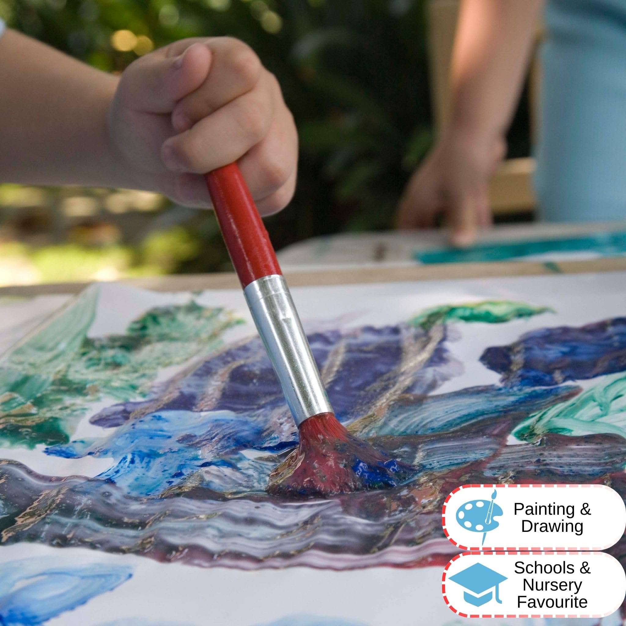 Be Creative Recycled Sugar Paper - A3 Bright Colours 50 Sheets | 100gsm | Arts & Crafts 7