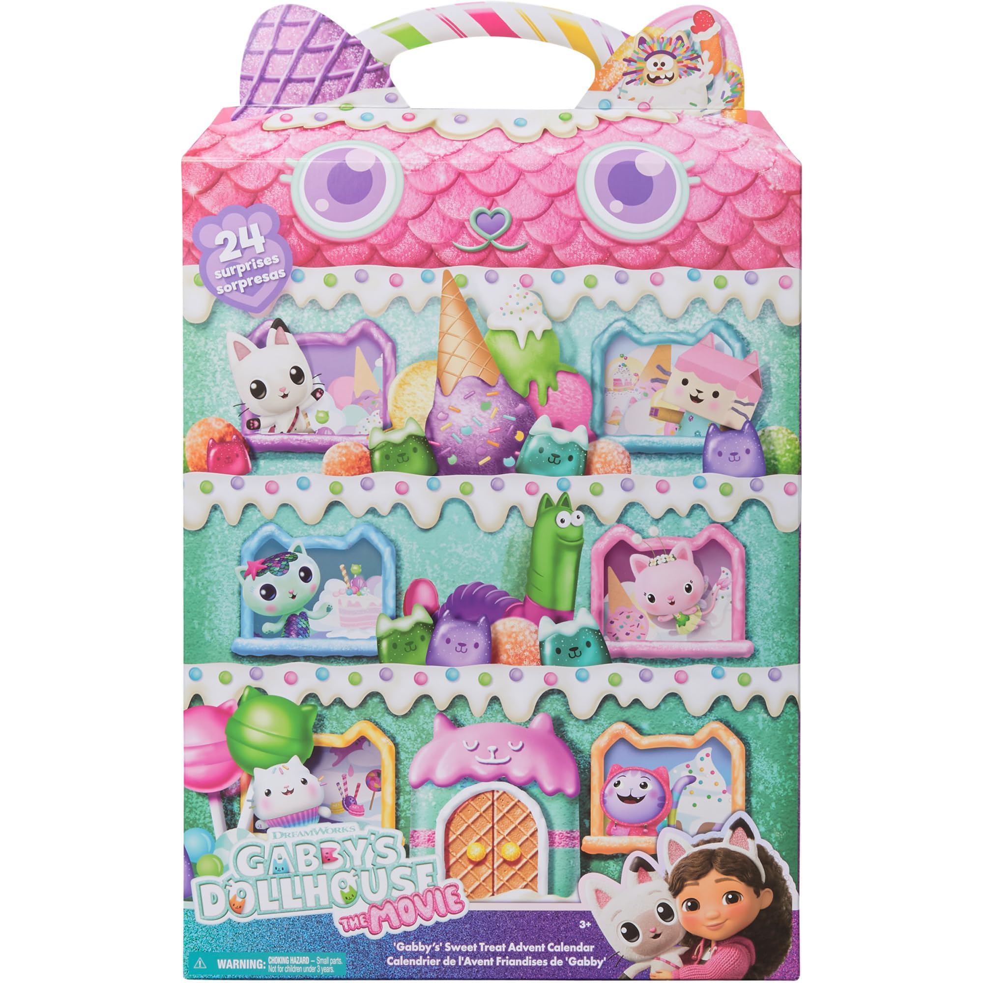 Gabby's Dollhouse: The Movie Sweet Treat Advent Calendar - 24 Surprise Toys for Kids 1