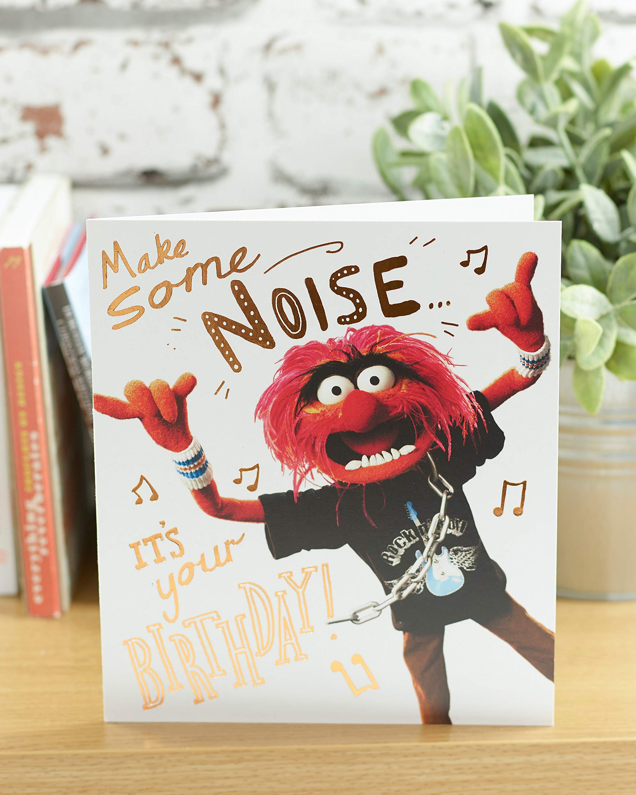 UK Greetings Funny Birthday Card for Him - Muppets Animal Design | 165x190mm 5