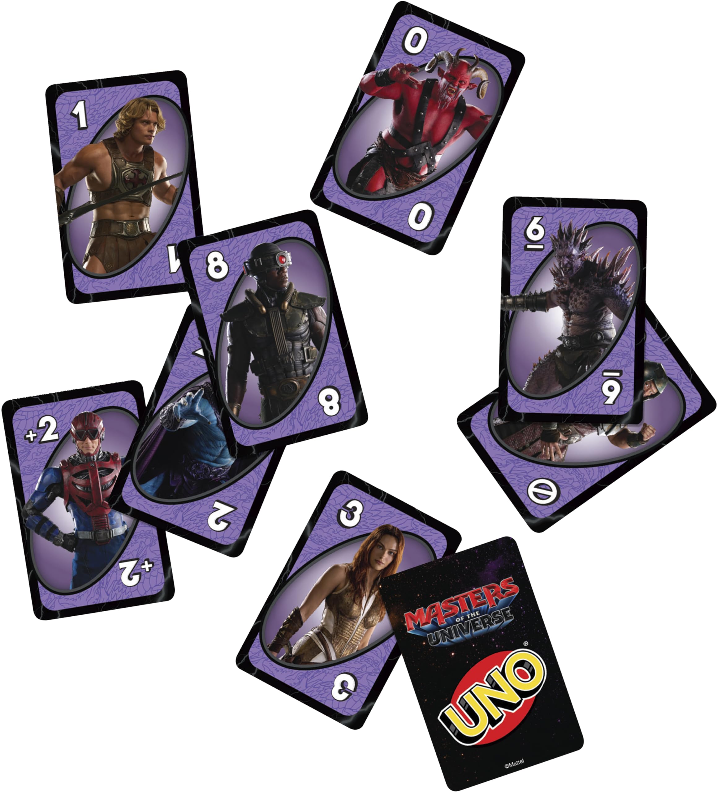 Mattel Games UNO Masters of the Universe Movie Card Game in Decorative Tin | 2-10 Players | Ages 7+ 4