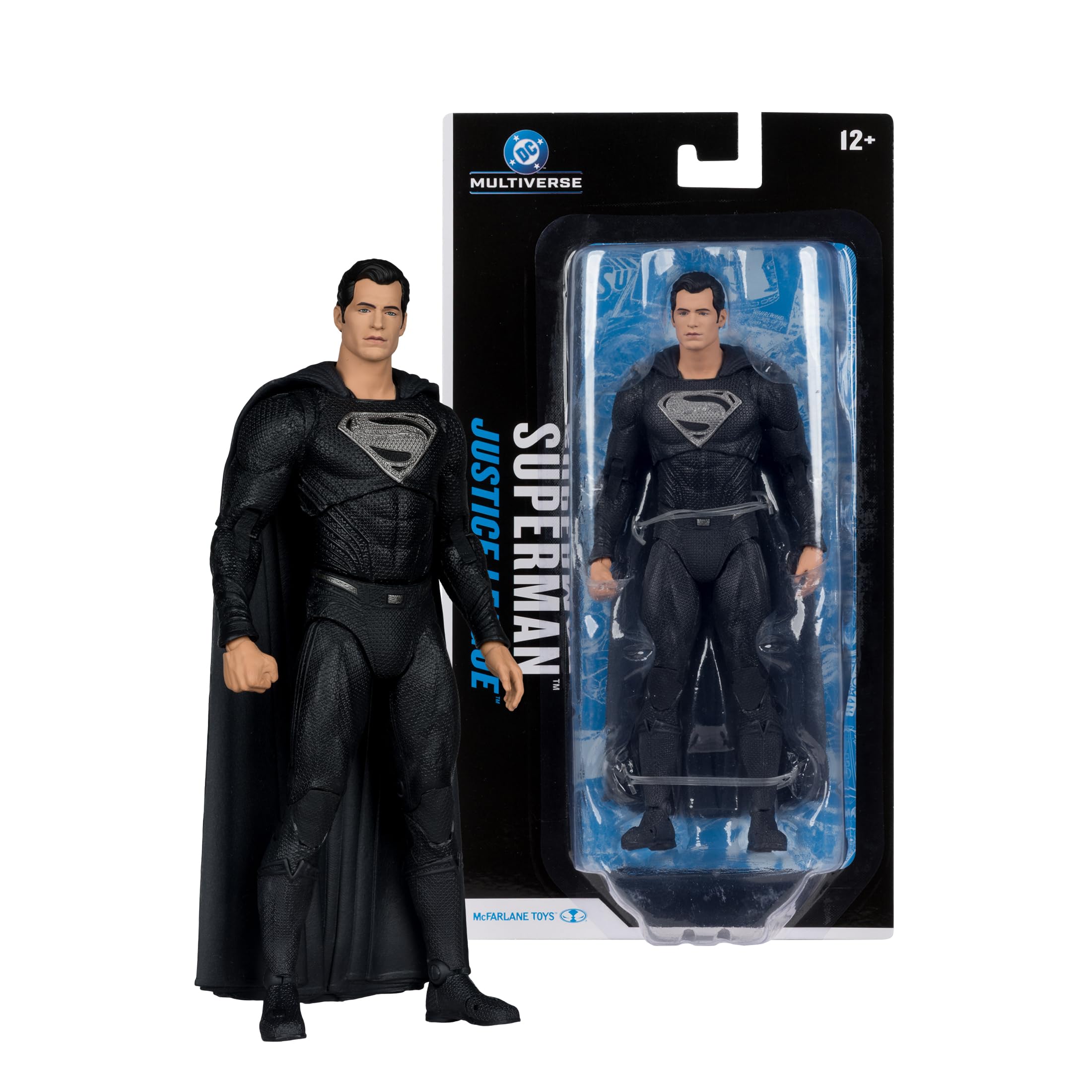 McFarlane DC Multiverse Superman (Justice League) 7in Action Figure | Ultra Articulation 5