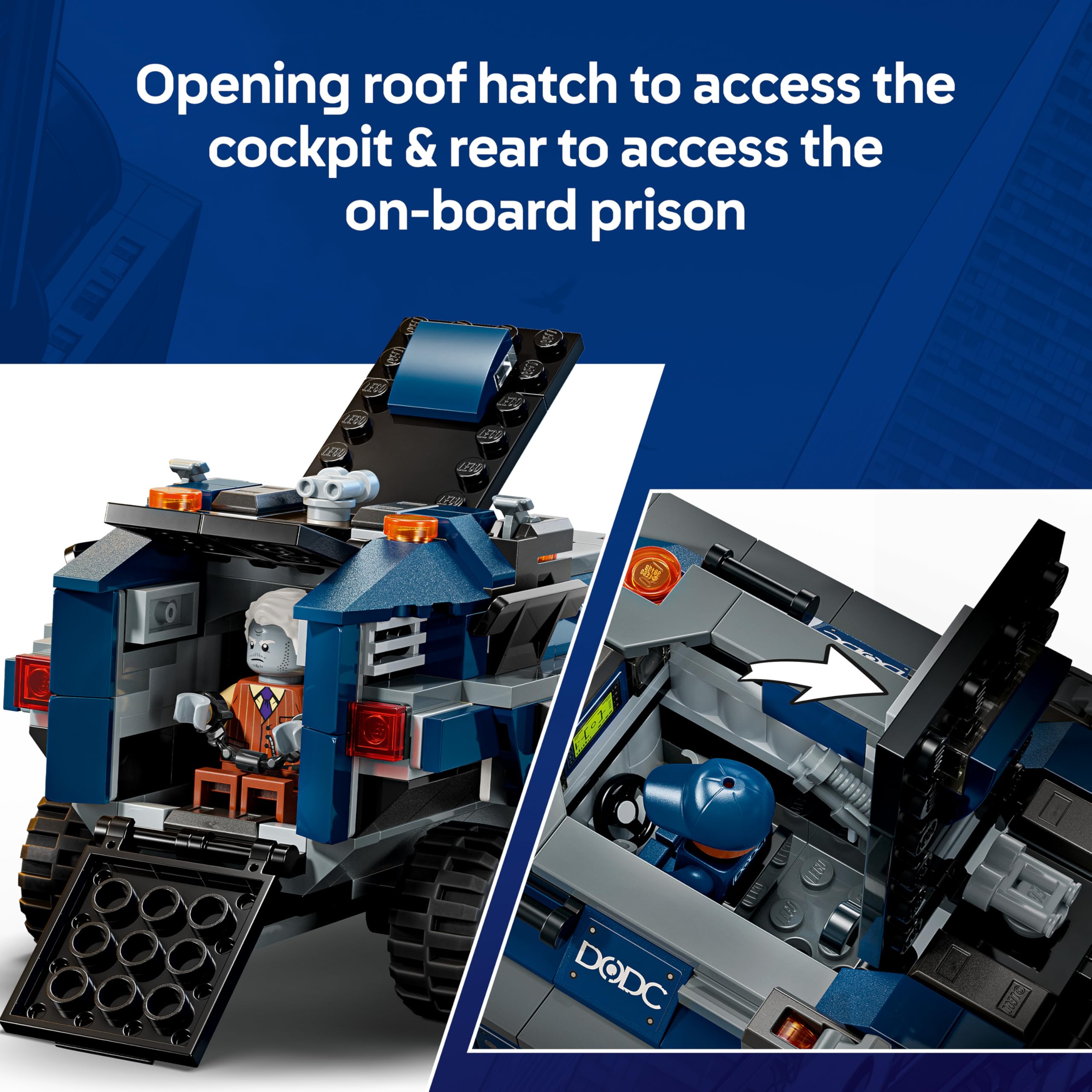 LEGO Marvel Spider-Man Prison Transport Chase Building Set 76349 for Ages 8+ 3