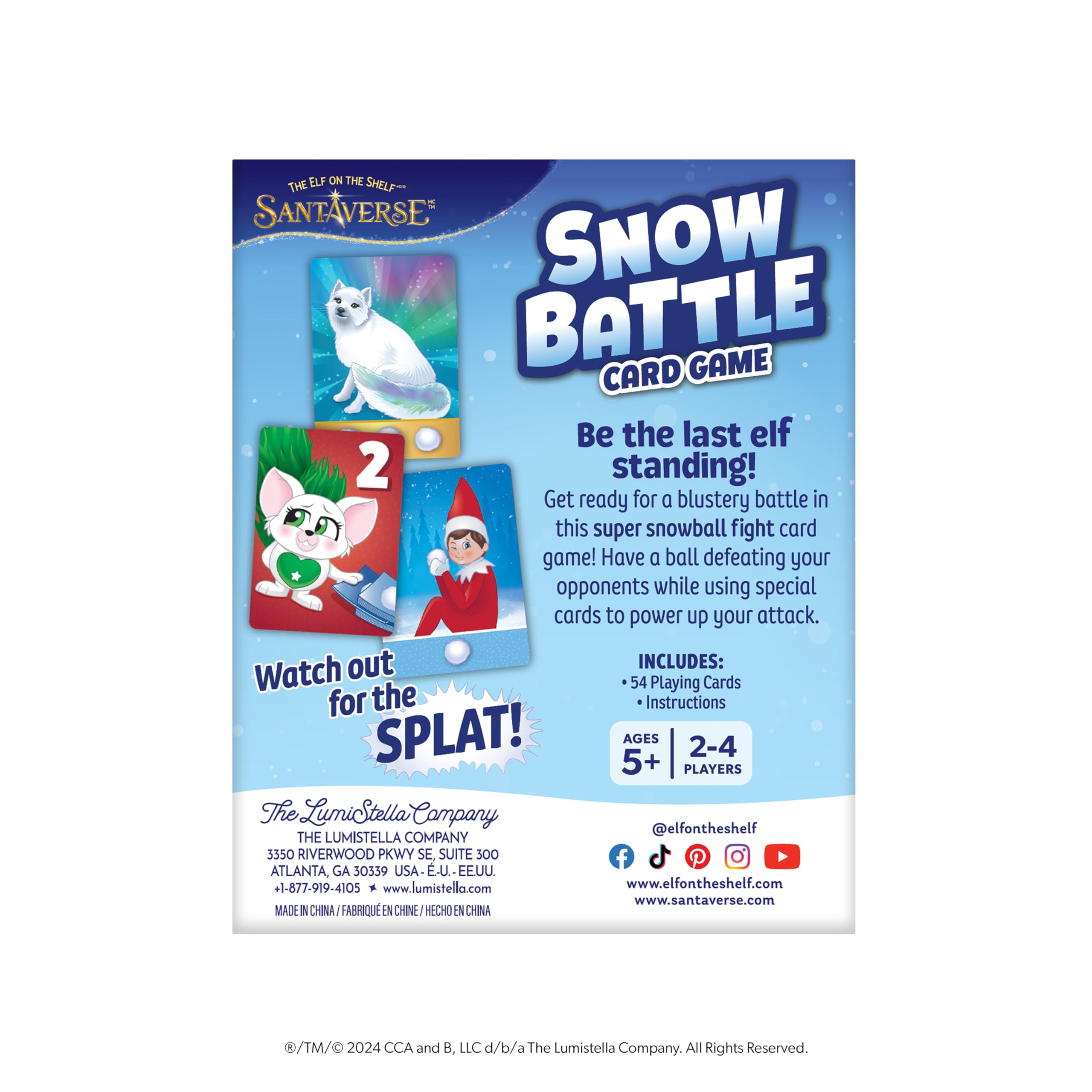 The Elf on the Shelf Santaverse Snow Battle Card Game 9