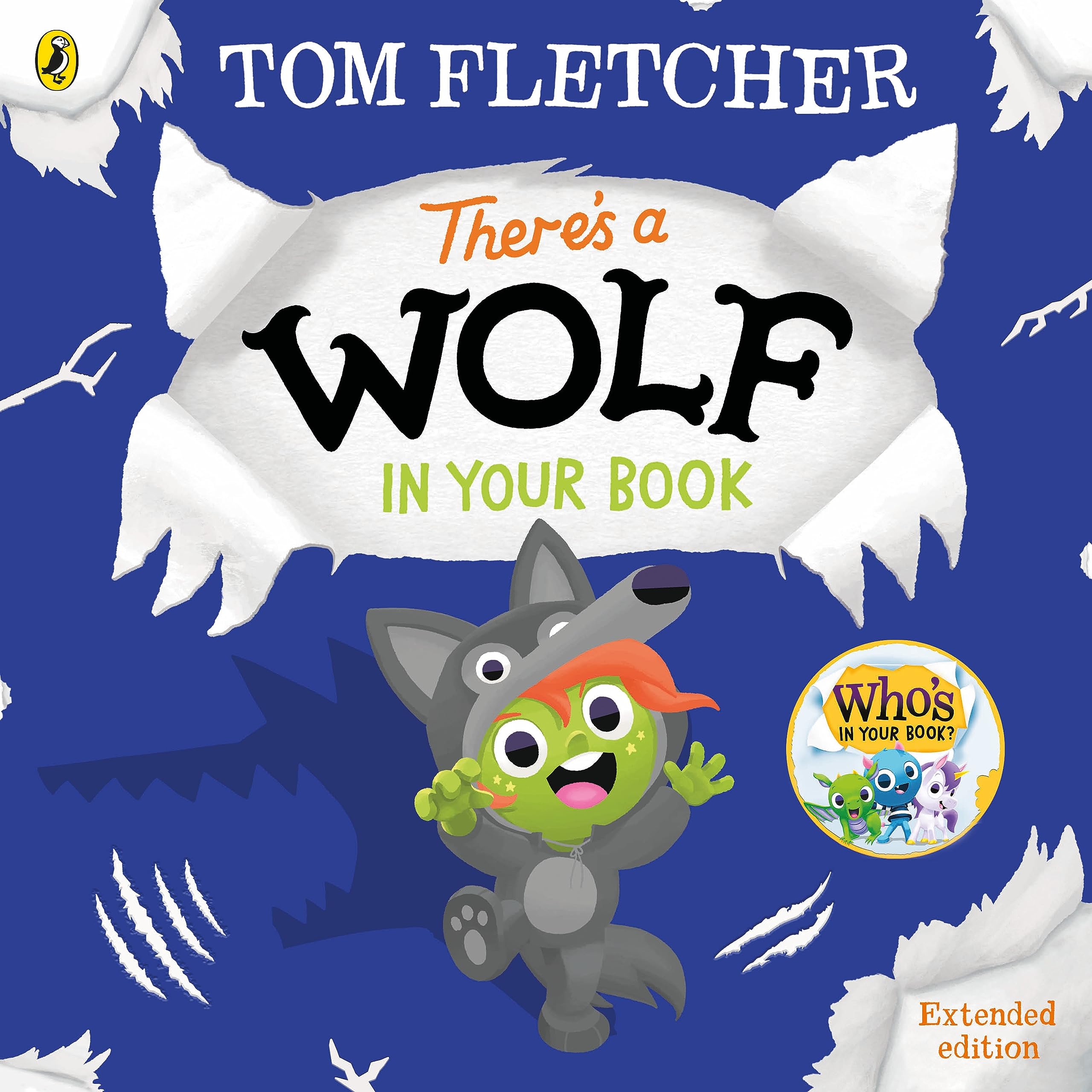 Puffin There's a Wolf in Your Book - Interactive Fantasy Picture Book for Ages 2-6
