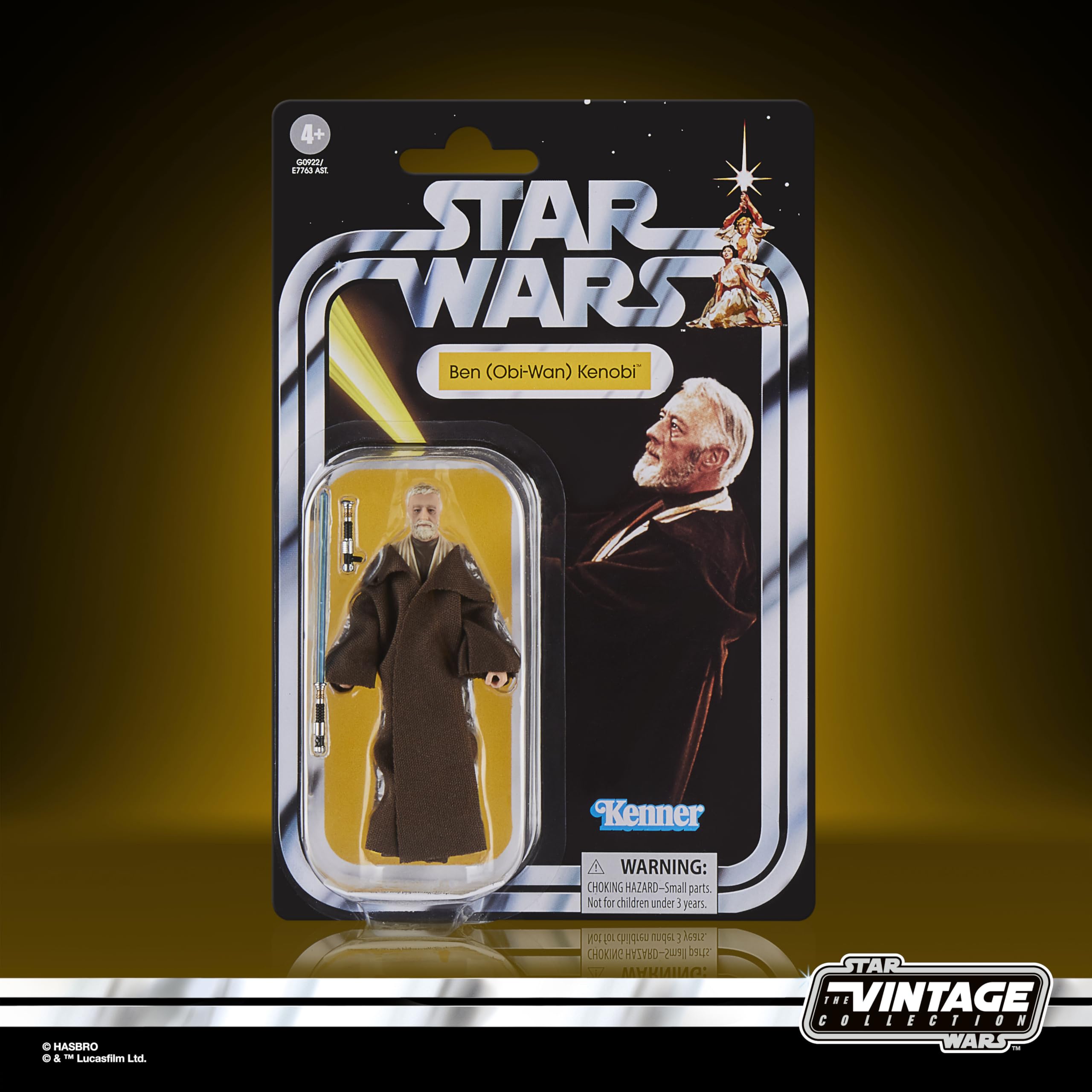 Star Wars The Vintage Collection Ben (Obi-Wan) Kenobi 3.75-inch Action Figure | Kenner-Inspired Packaging