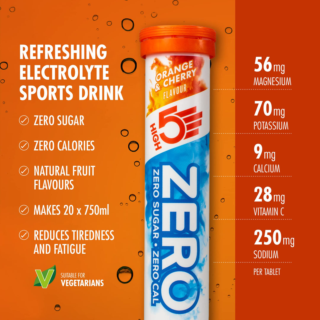 HIGH5 ZERO Electrolyte Tablets - Sugar-Free Hydration Supplement (106998064070)